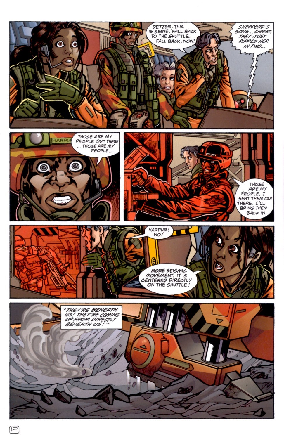 Read online Starship Troopers: Insect Touch comic -  Issue #2 - 14