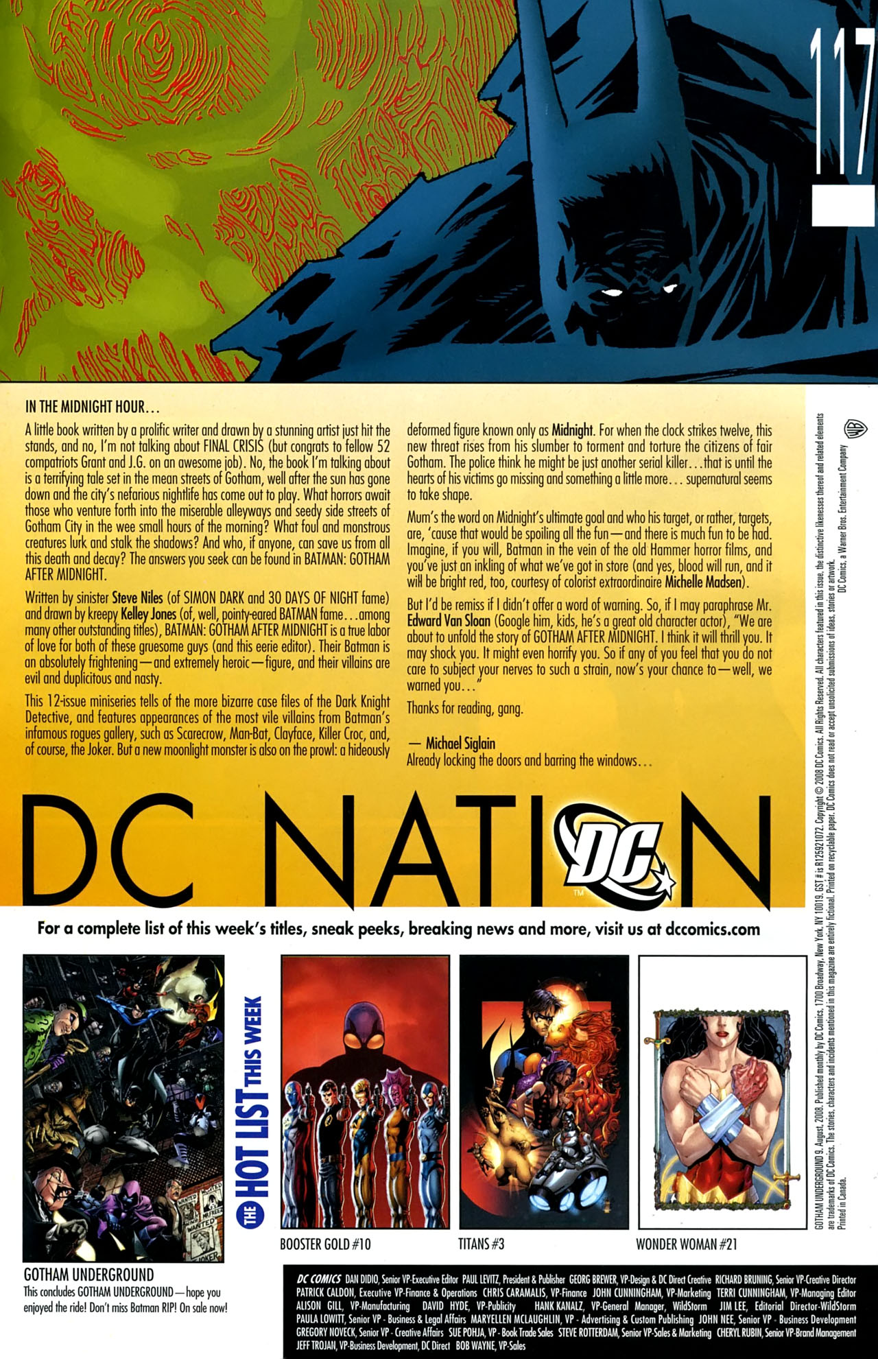 Read online Gotham Underground comic -  Issue #9 - 23