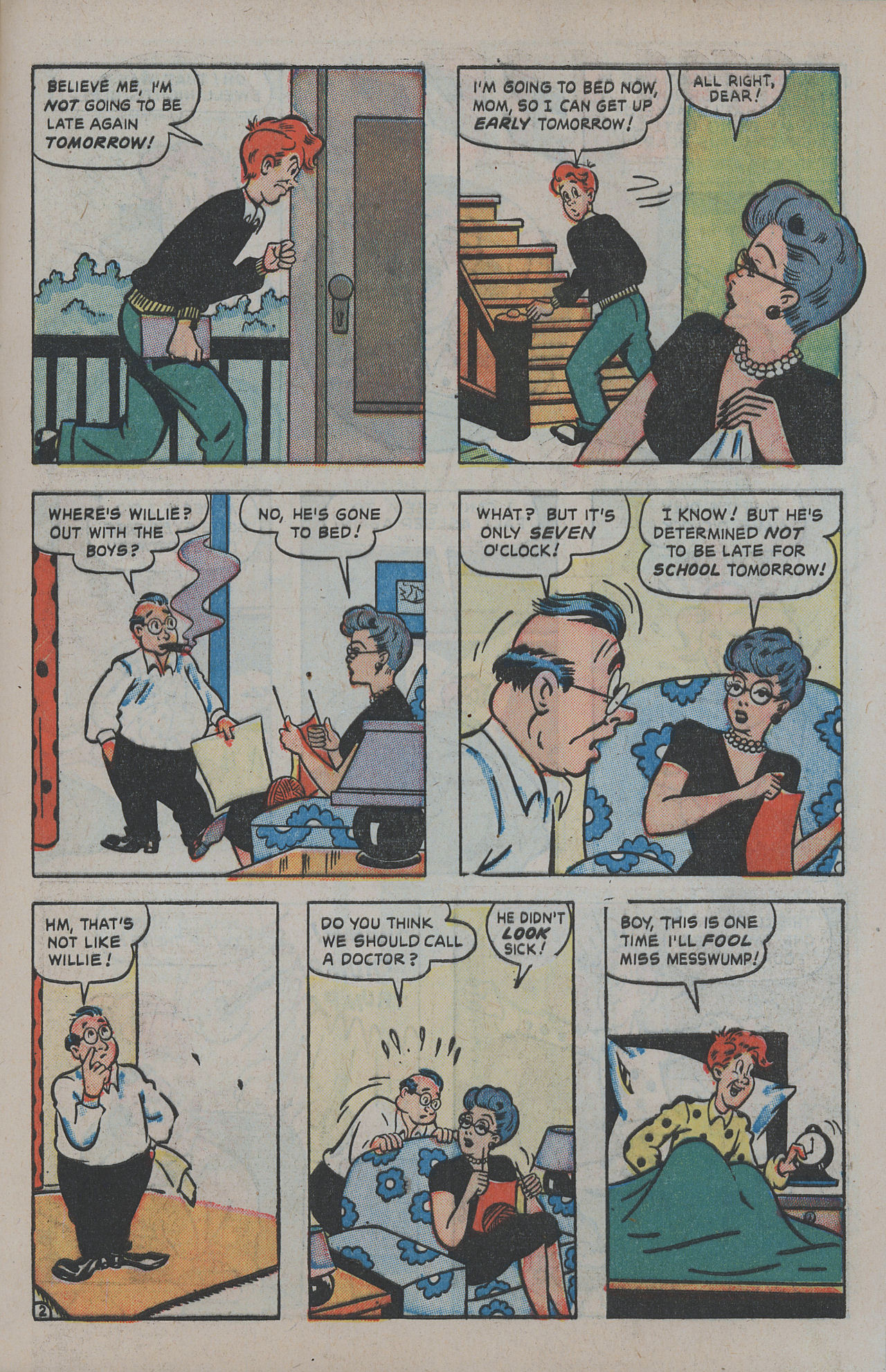 Read online Willie Comics (1946) comic -  Issue #18 - 11
