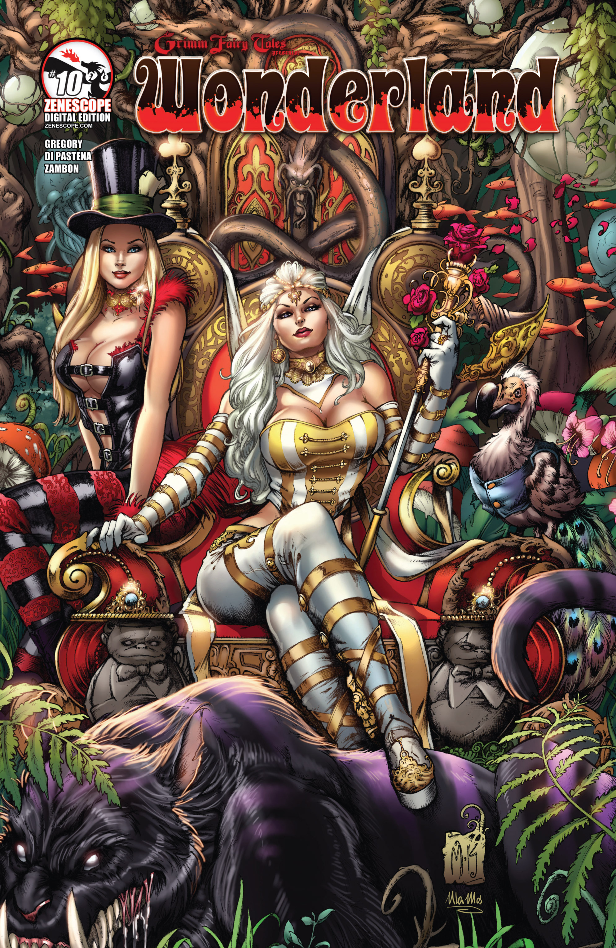 Read online Grimm Fairy Tales presents Wonderland comic -  Issue #10 - 1