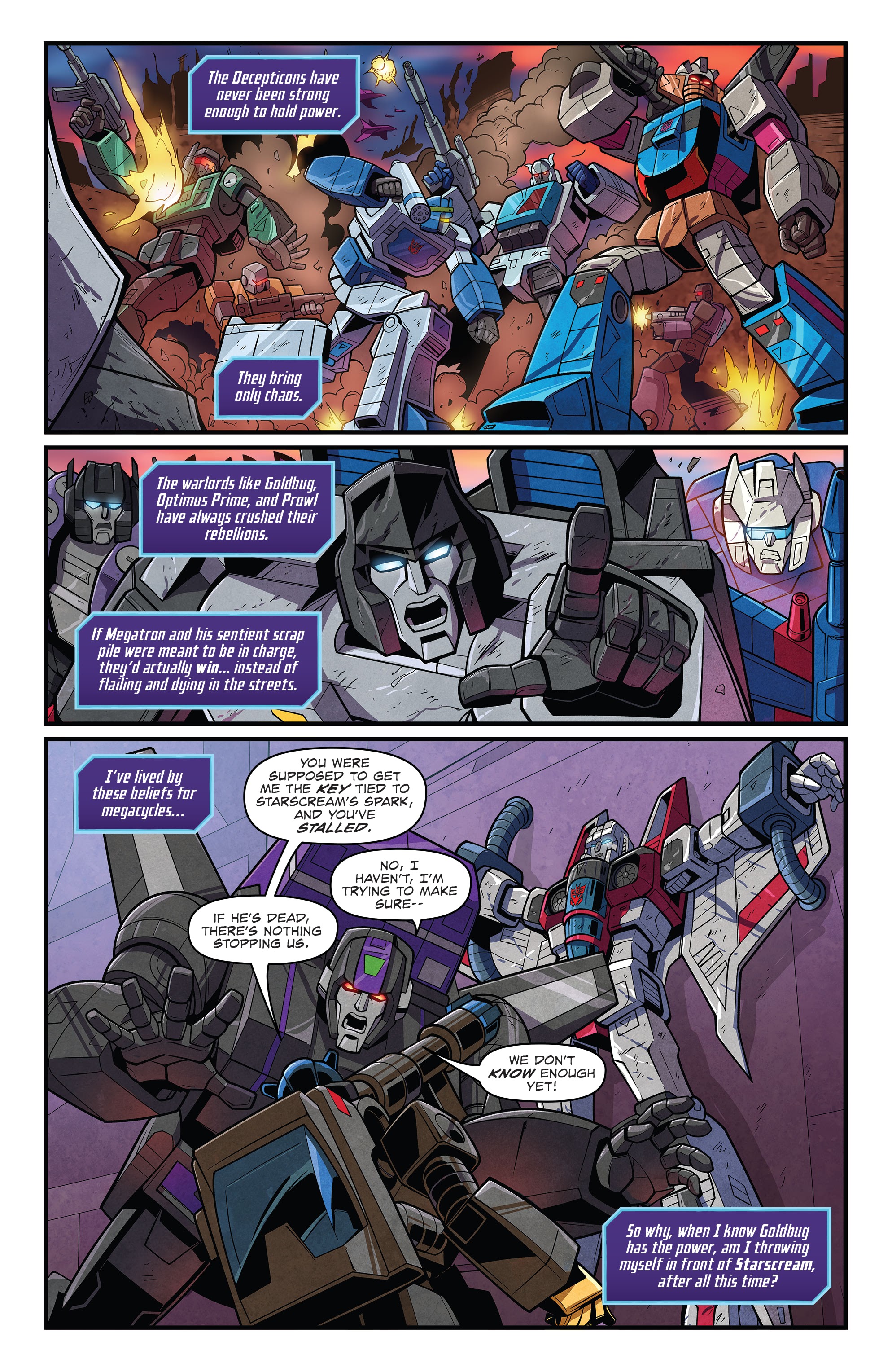 Read online Transformers: Shattered Glass comic -  Issue #5 - 6