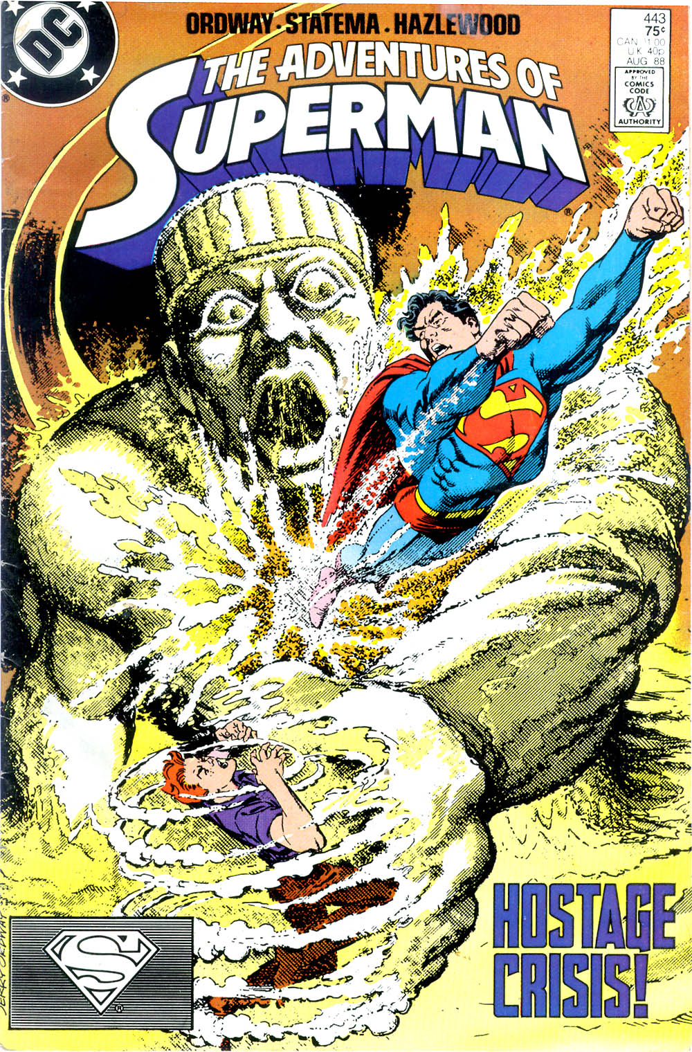 Adventures of Superman (1987) issue 443 - Page 1