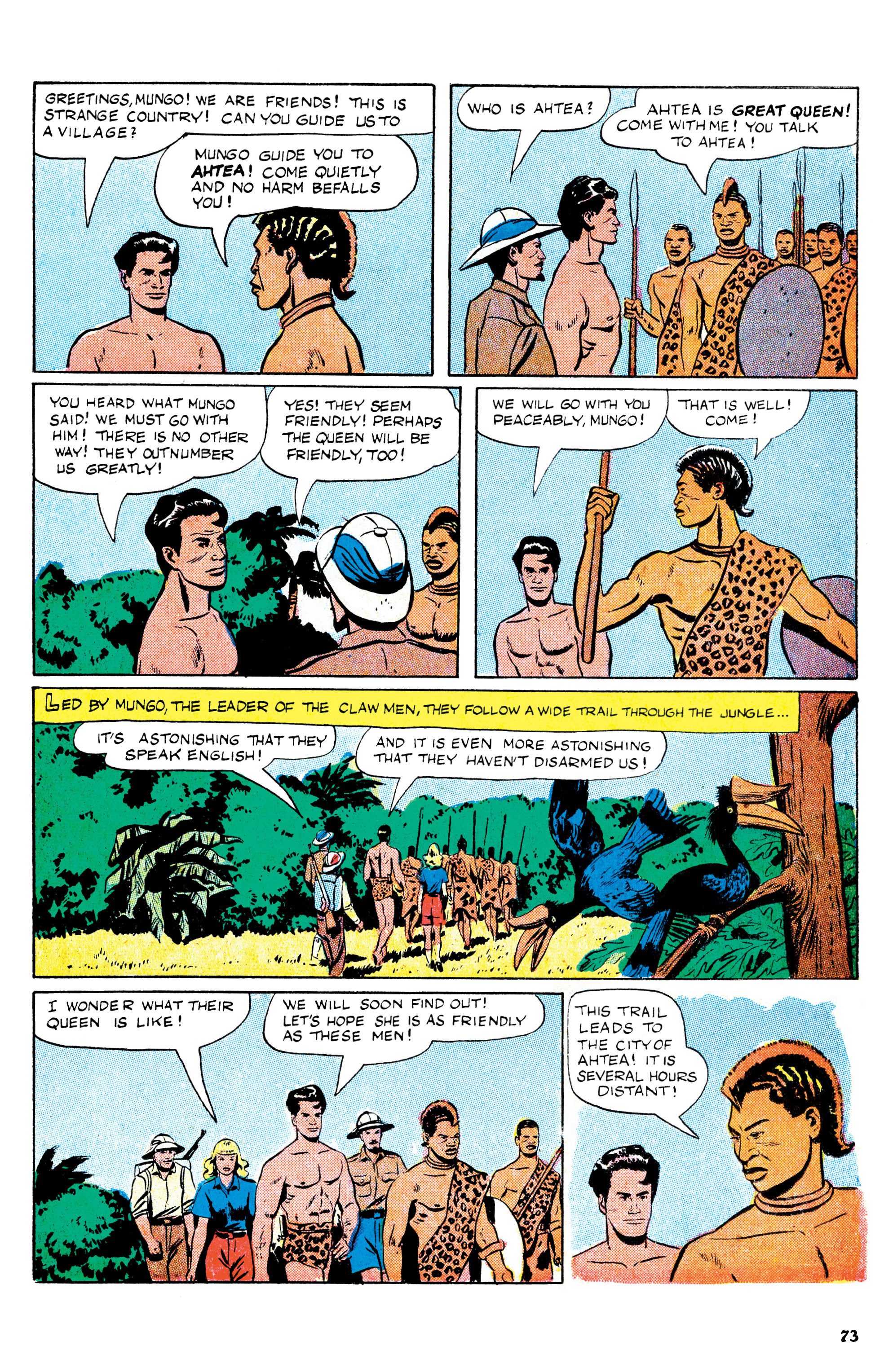 Read online Edgar Rice Burroughs Tarzan: The Jesse Marsh Years Omnibus comic -  Issue # TPB (Part 1) - 74