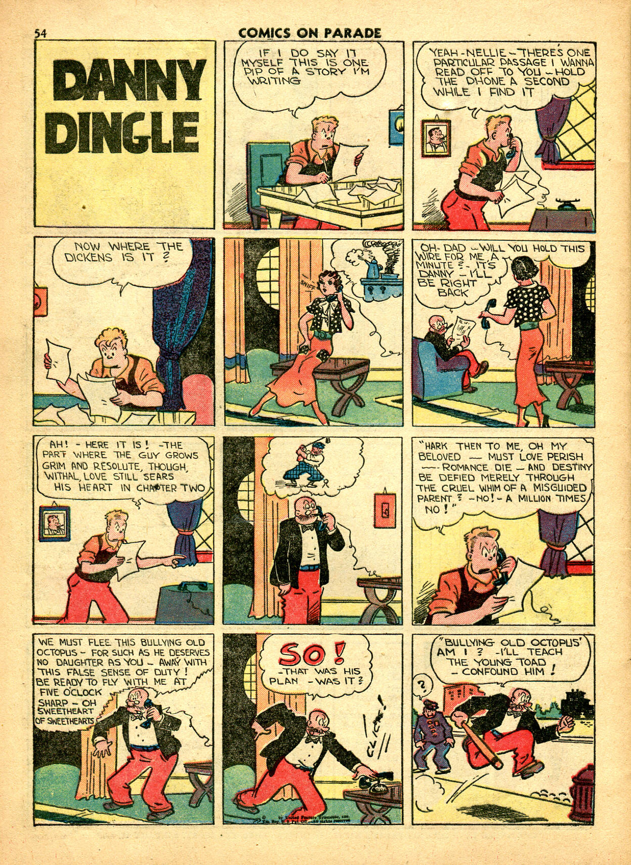 Read online Comics on Parade comic -  Issue #10 - 56