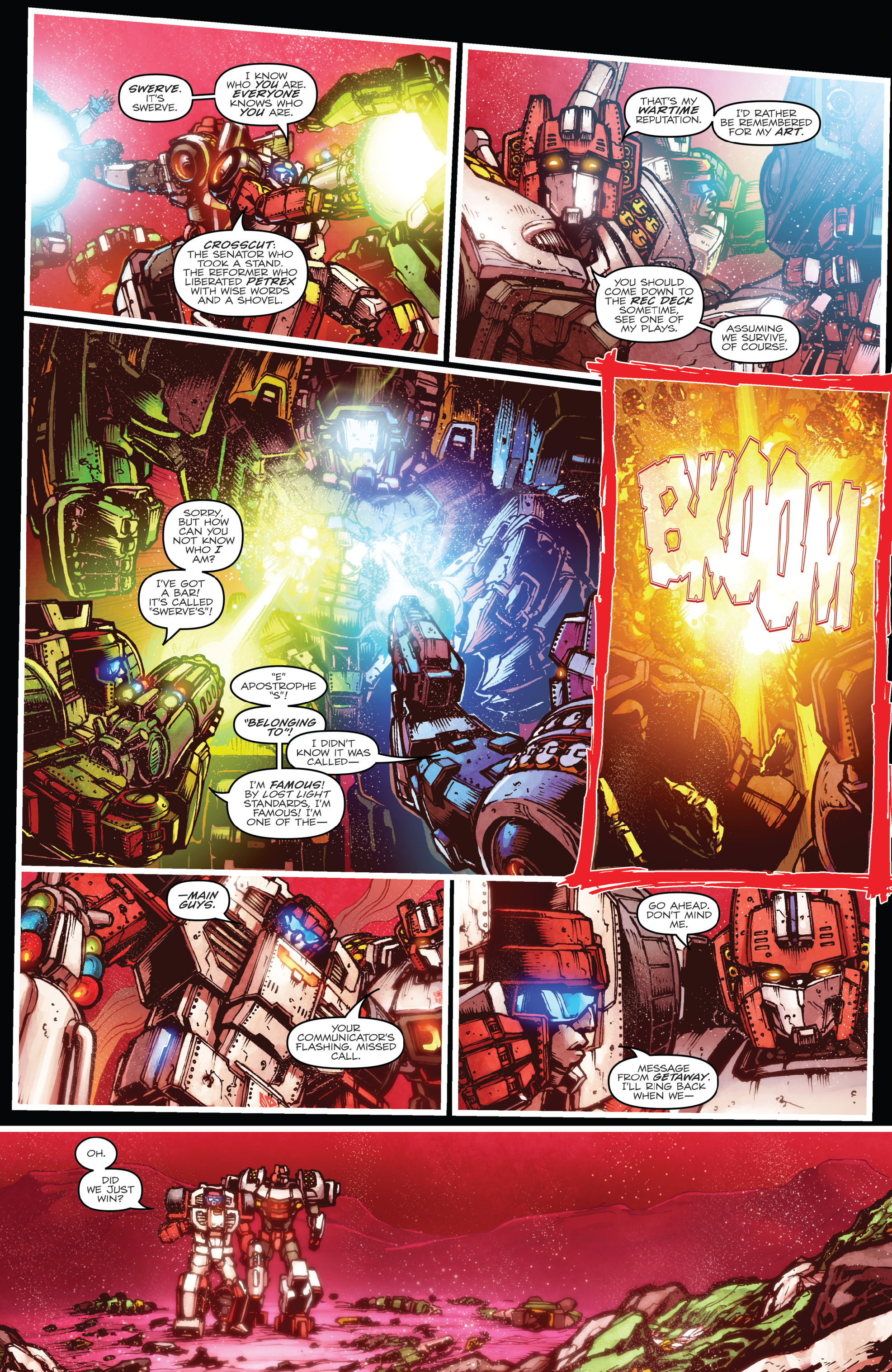 Read online The Transformers: Dark Cybertron Finale comic -  Issue # Full - 7