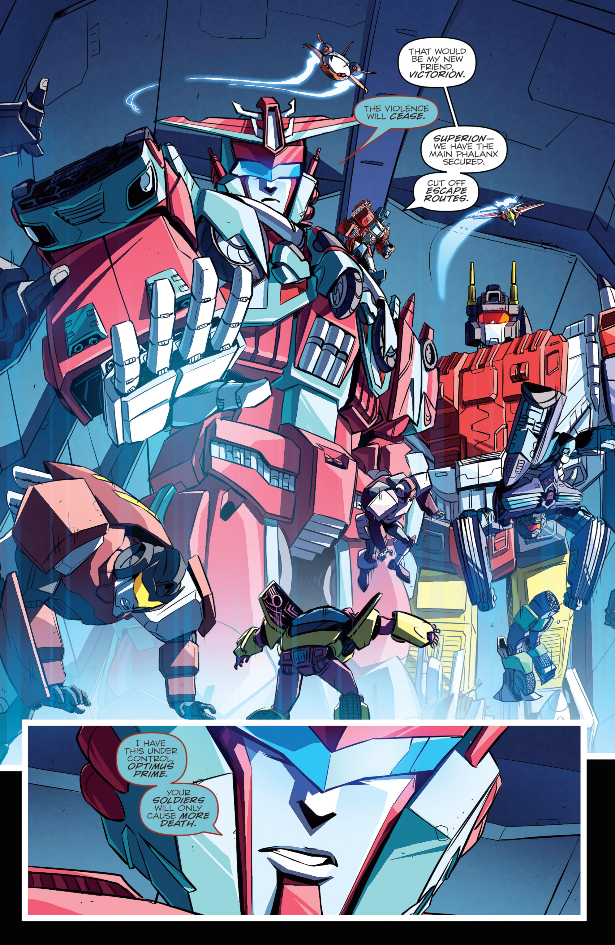 Read online The Transformers (2014) comic -  Issue #49 - 18