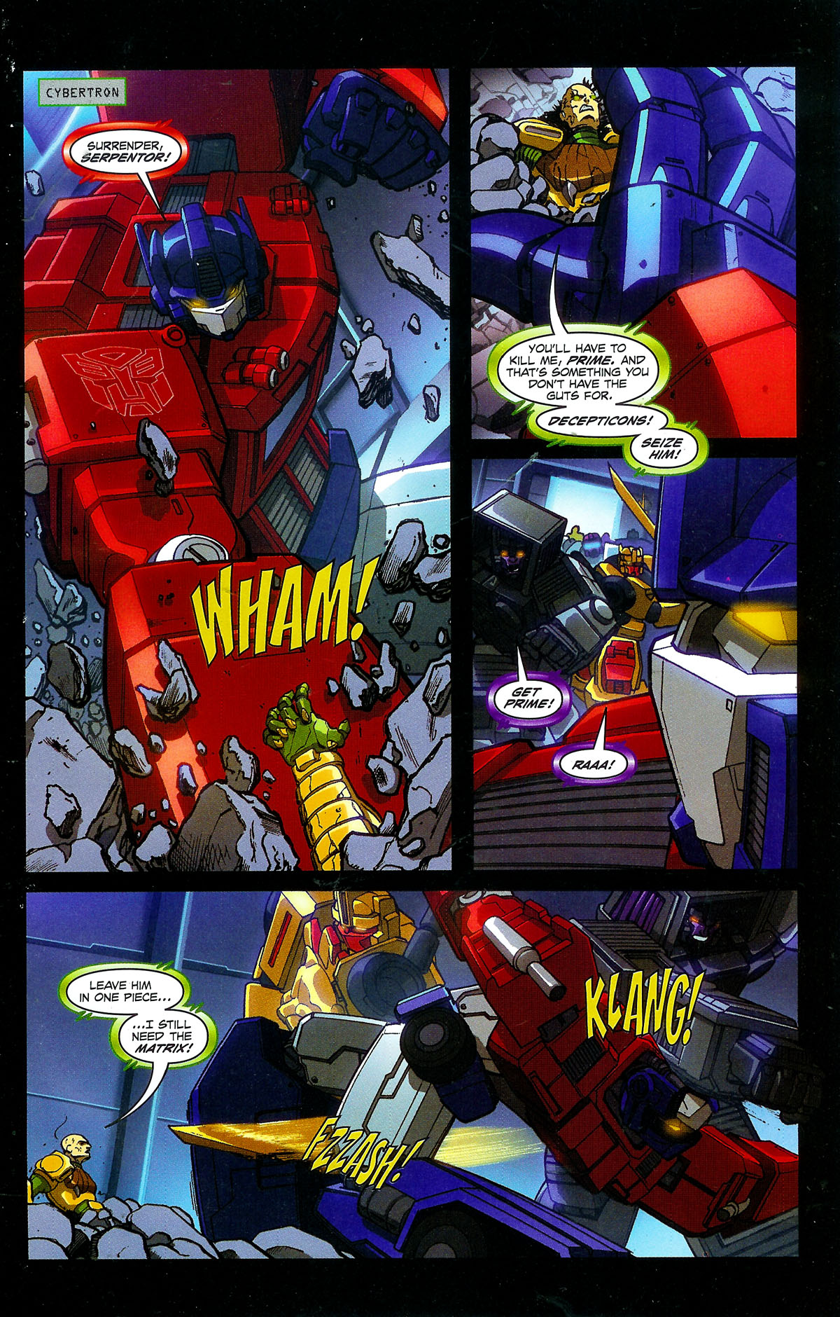 Read online G.I. Joe vs. The Transformers III: The Art of War comic -  Issue #5 - 4