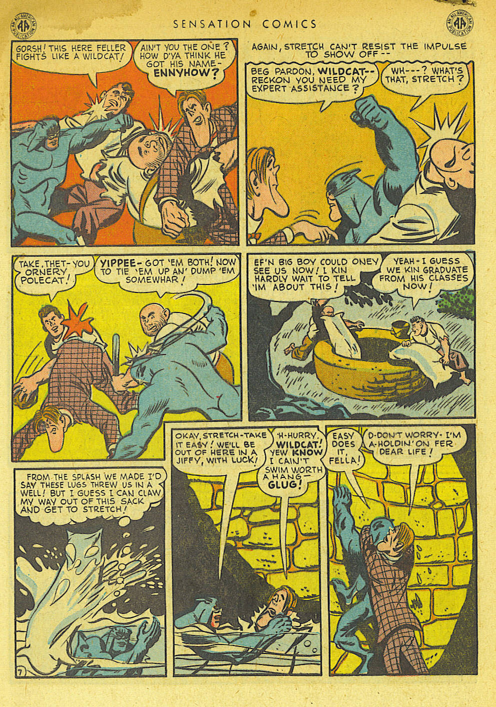 Read online Sensation (Mystery) Comics comic -  Issue #42 - 48