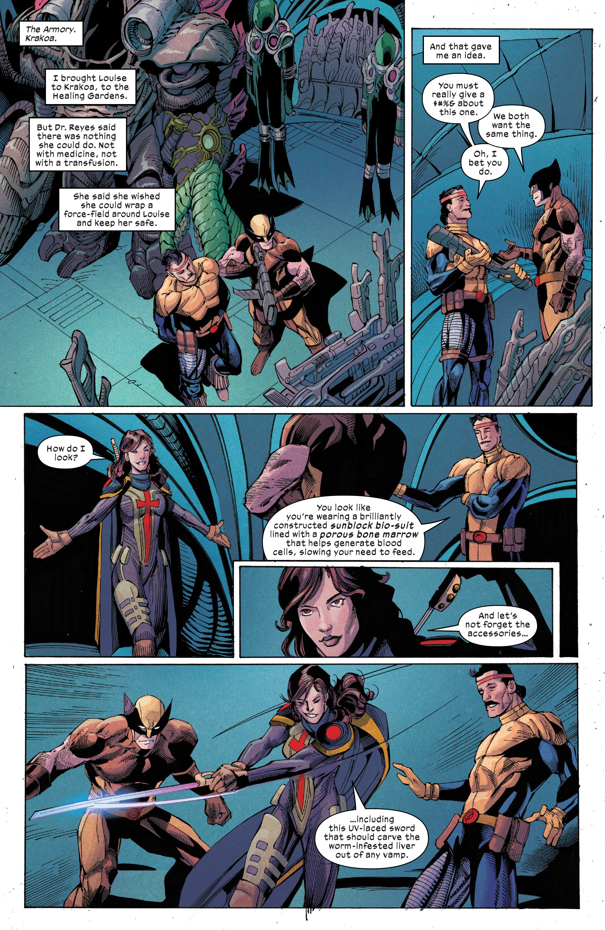 Read online Wolverine (2020) comic -  Issue #12 - 13