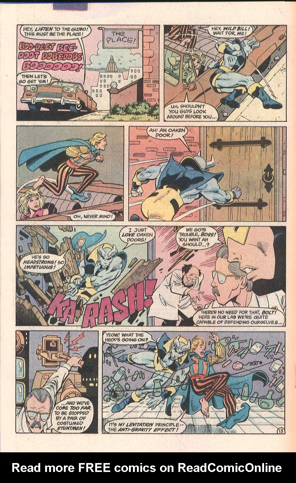 Read online Blue Devil comic -  Issue #9 - 14