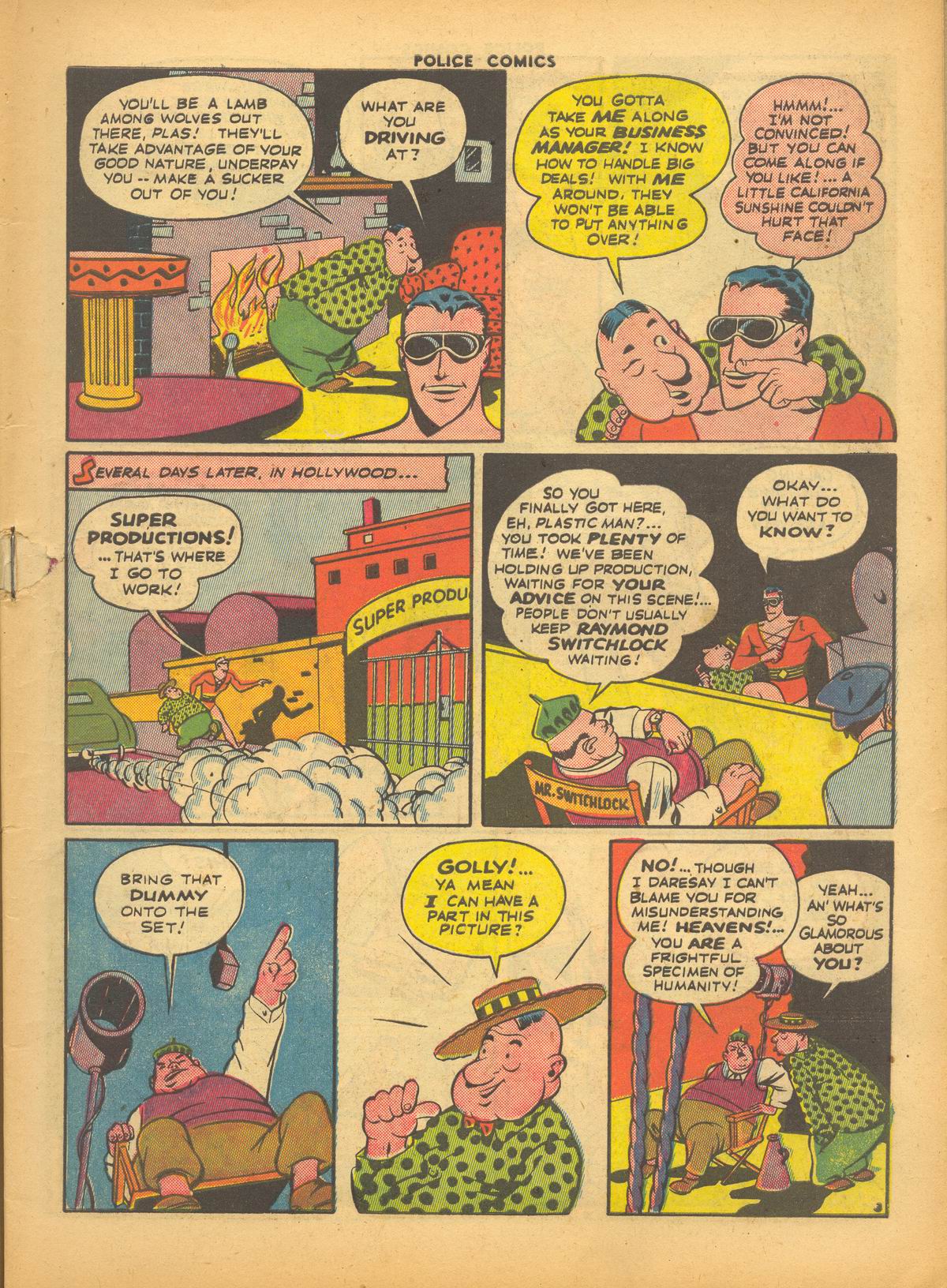 Read online Police Comics comic -  Issue #28 - 5