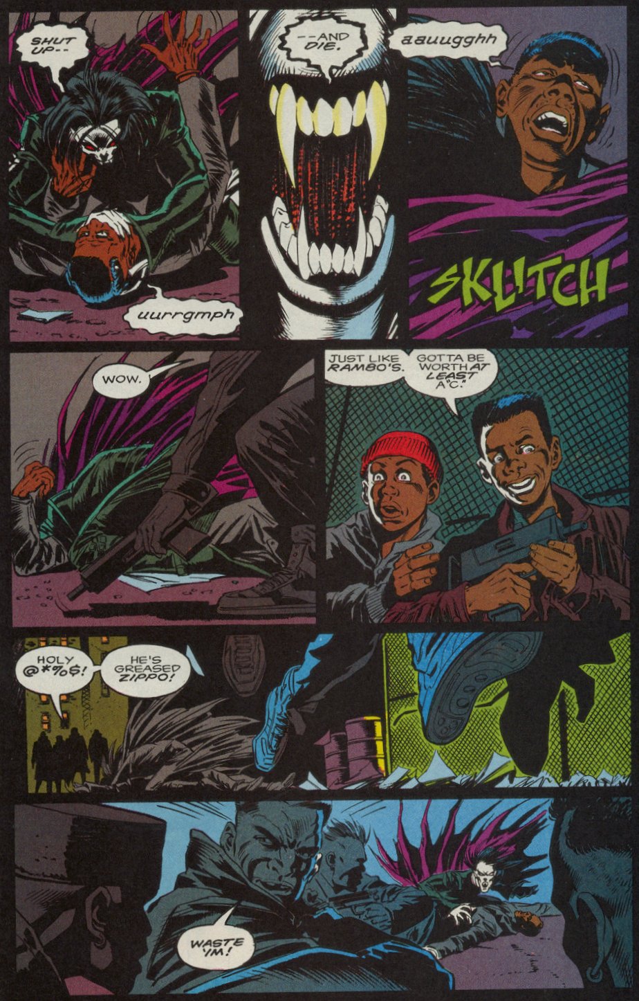 Read online Morbius: The Living Vampire (1992) comic -  Issue #8 - 14