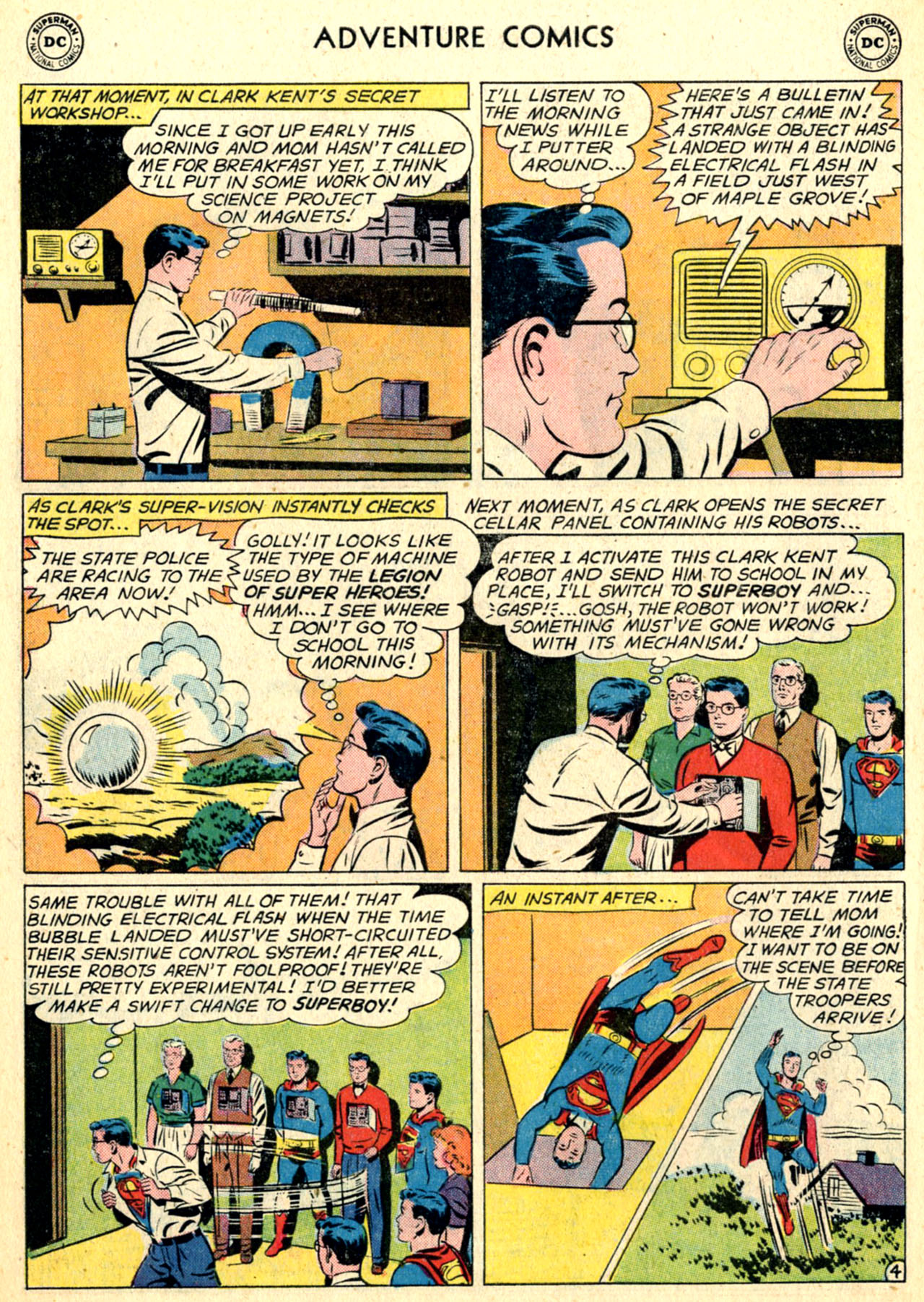 Read online Adventure Comics (1938) comic -  Issue #290 - 6