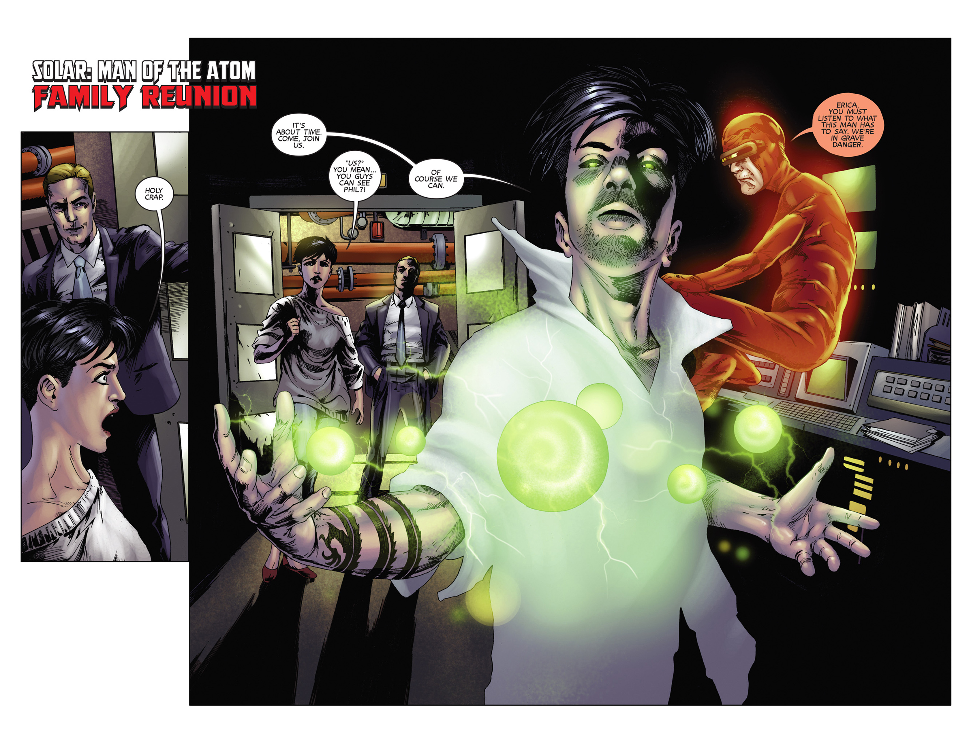 Read online Solar: Man of the Atom (2014) comic -  Issue #10 - 14