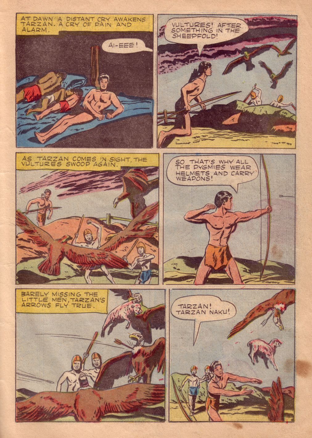 Read online Tarzan (1948) comic -  Issue #8 - 21
