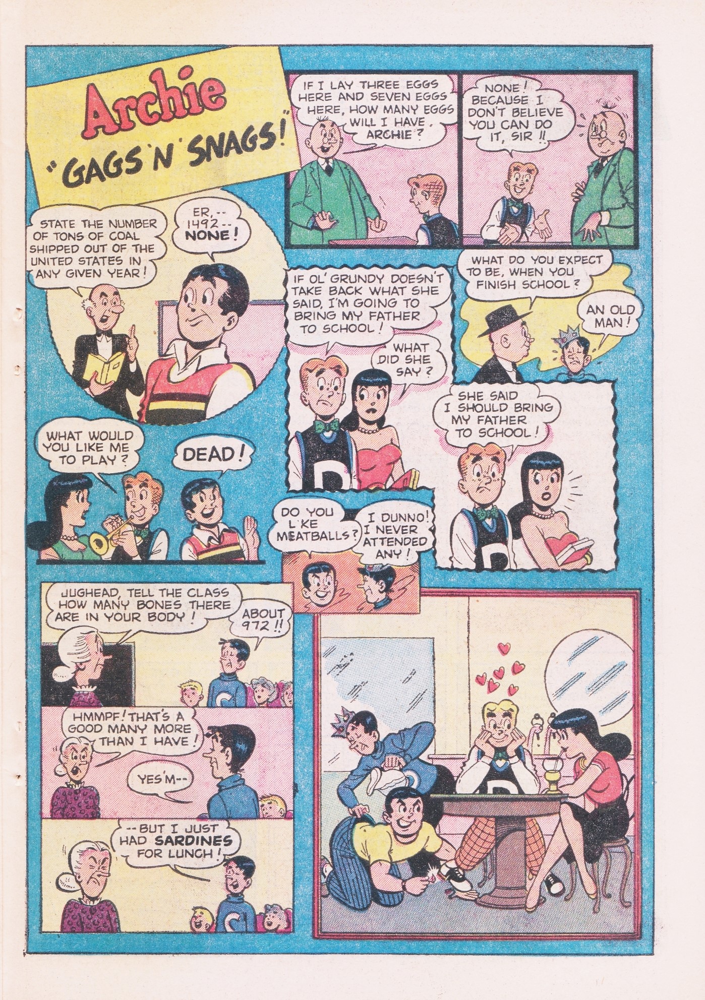 Read online Archie Giant Series Magazine comic -  Issue #17 - 55
