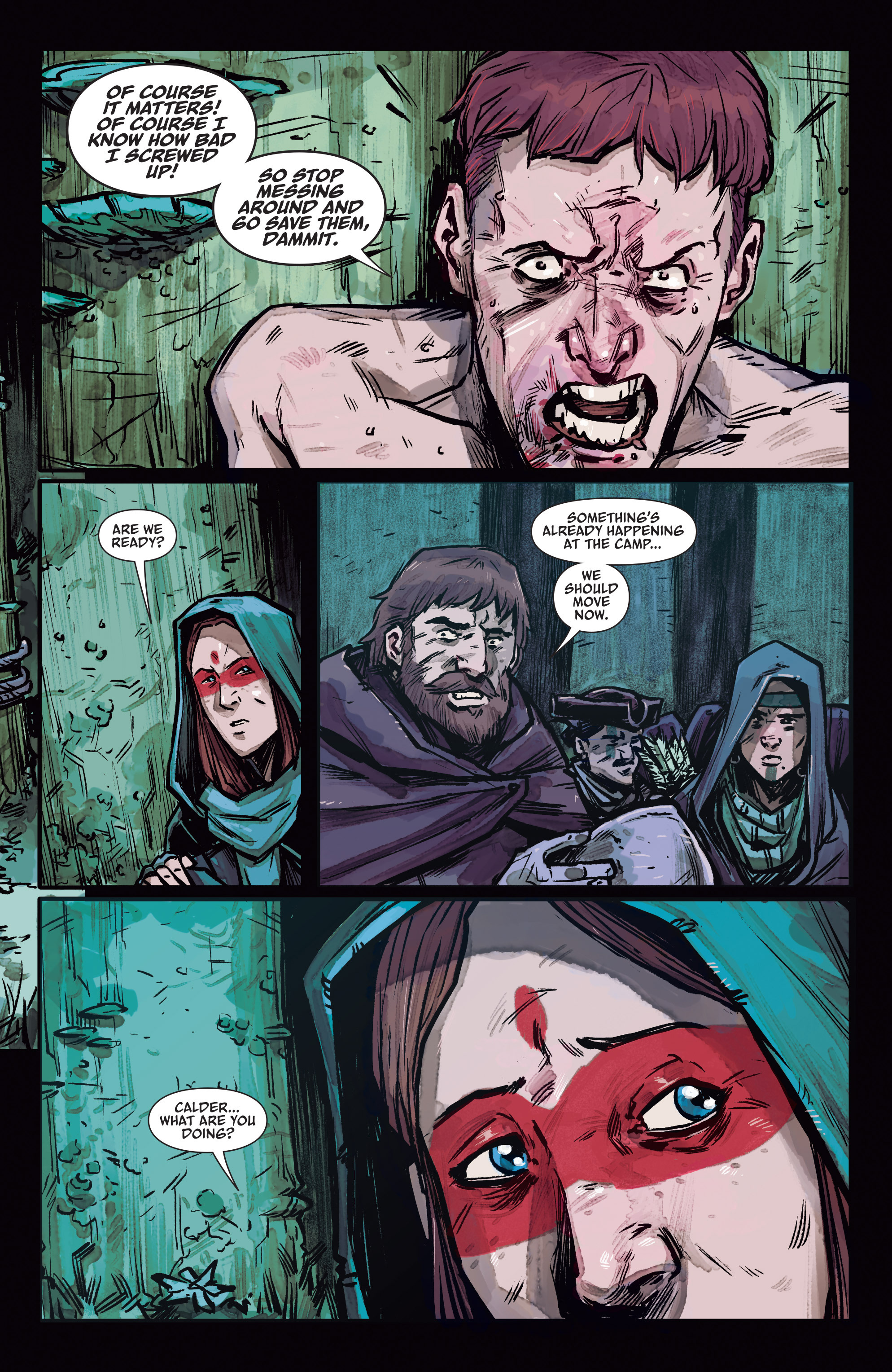 Read online The Woods comic -  Issue #24 - 11