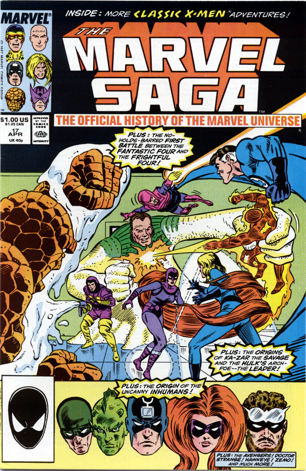 Read online Marvel Saga: The Official History of the Marvel Universe comic -  Issue #17 - 1