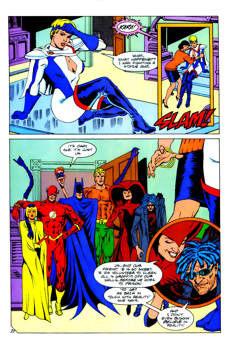 Justice League Europe 39 Page 20