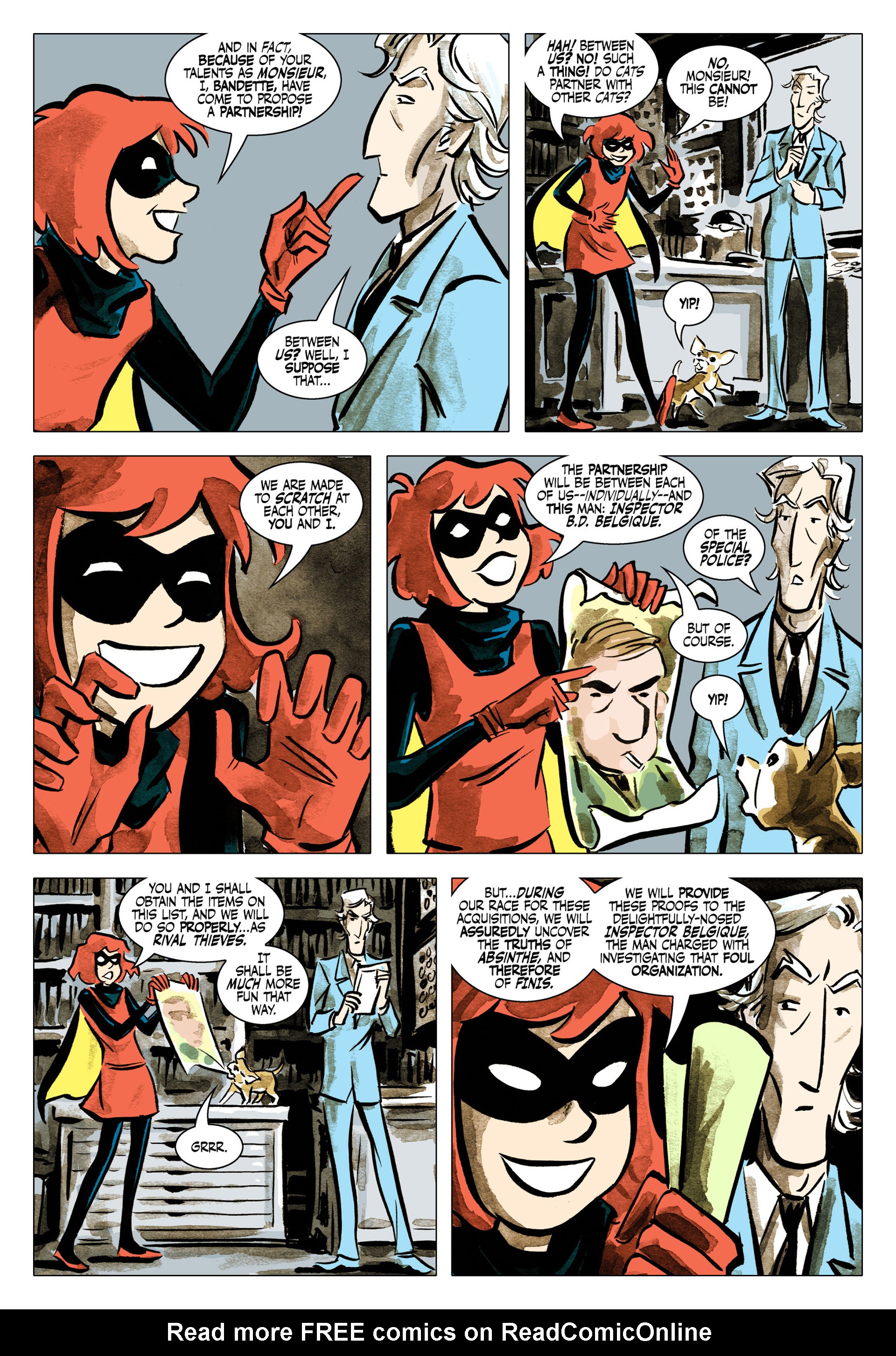 Read online Bandette (2012) comic -  Issue #5 - 15