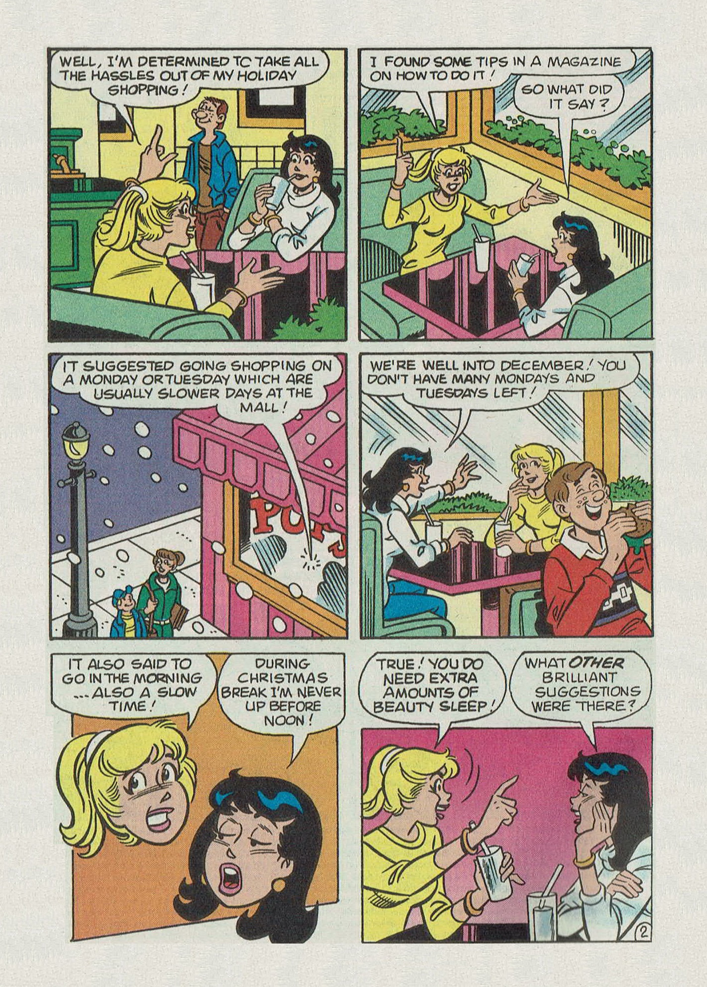 Read online Archie's Holiday Fun Digest comic -  Issue #9 - 4