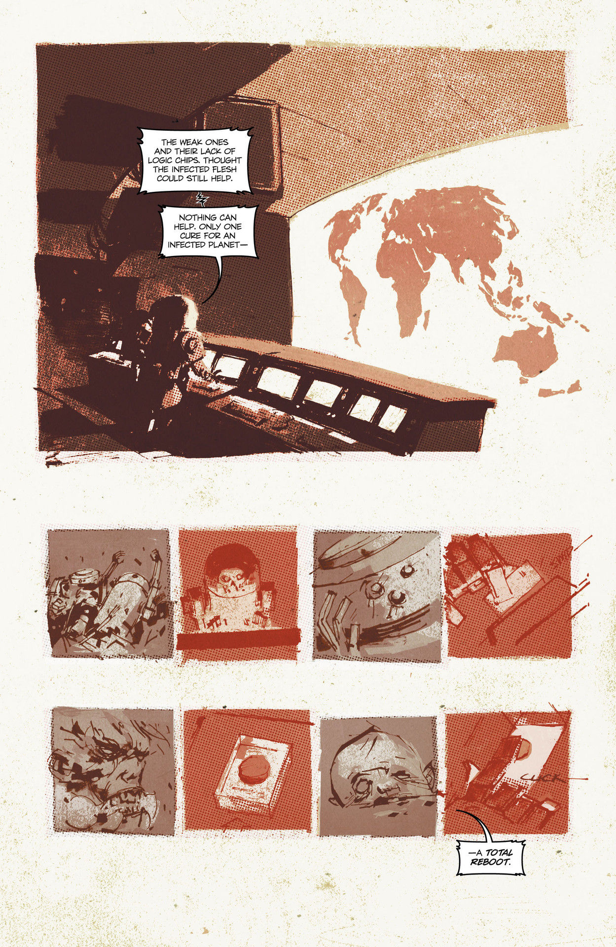 Read online ZVRC: Zombies Vs. Robots Classic comic -  Issue #2 - 37