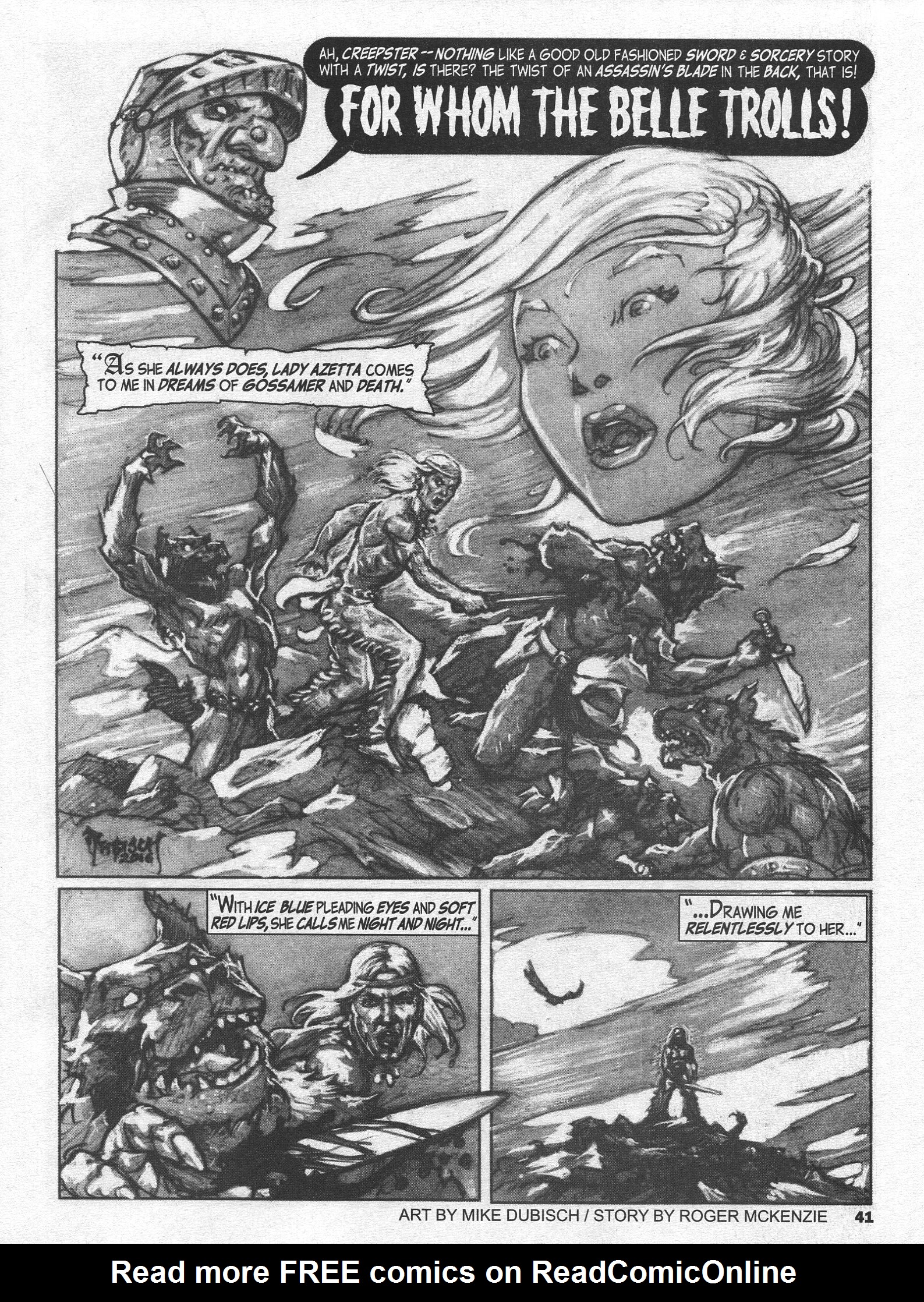 Read online The Creeps comic -  Issue #6 - 41