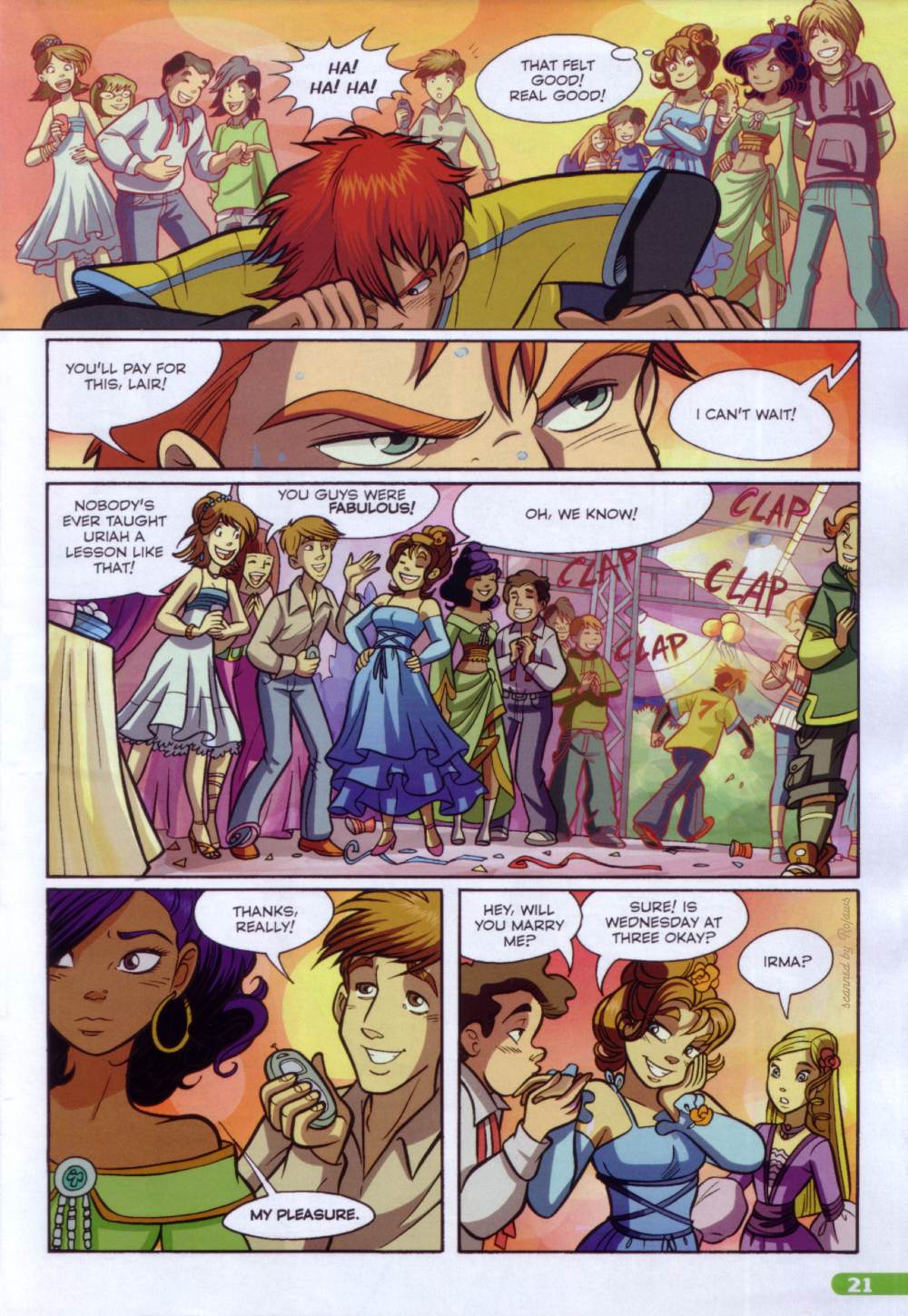 Read online W.i.t.c.h. comic -  Issue #67 - 18