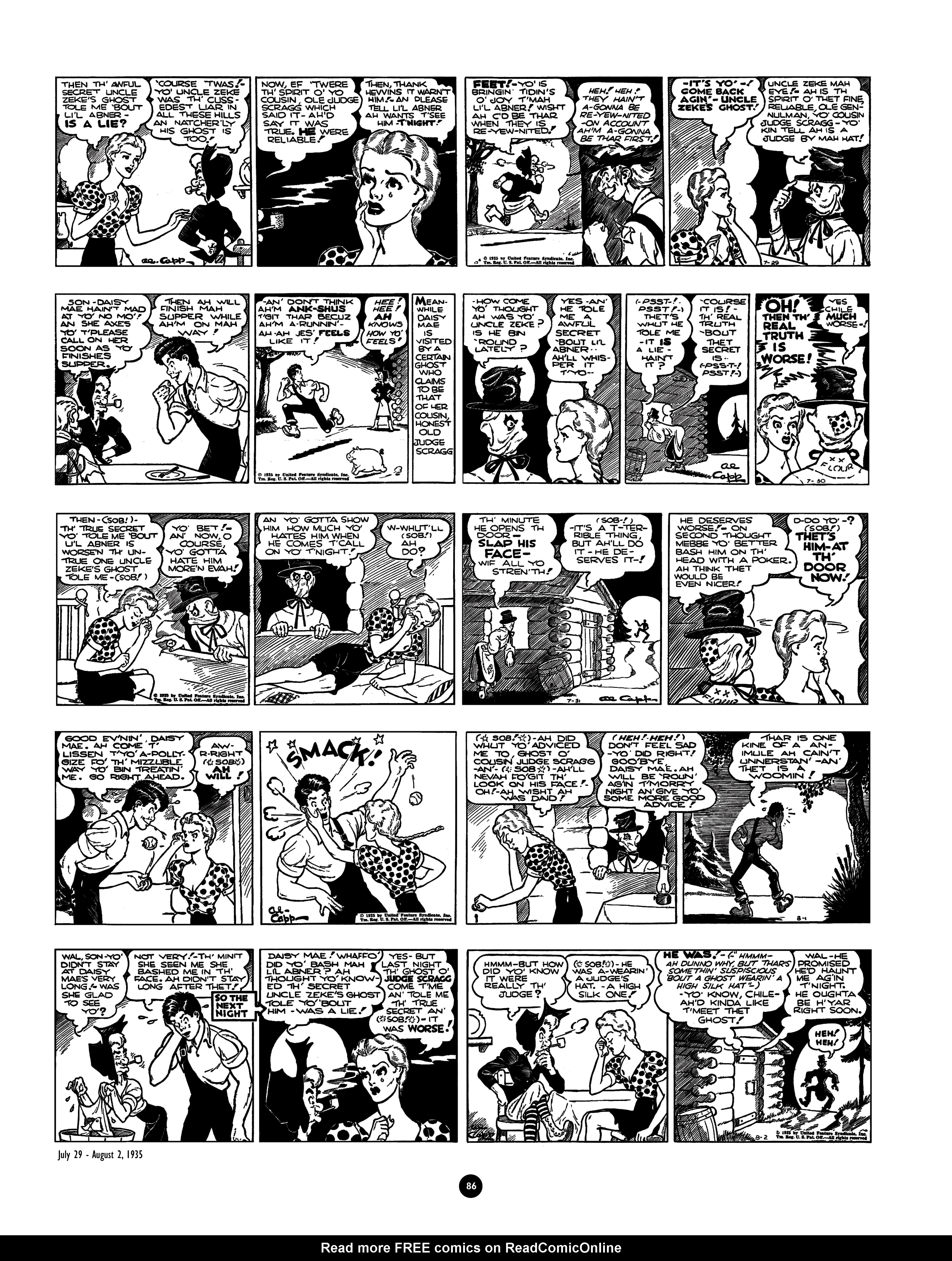 Read online Al Capp's Li'l Abner Complete Daily & Color Sunday Comics comic -  Issue # TPB 1 (Part 1) - 87