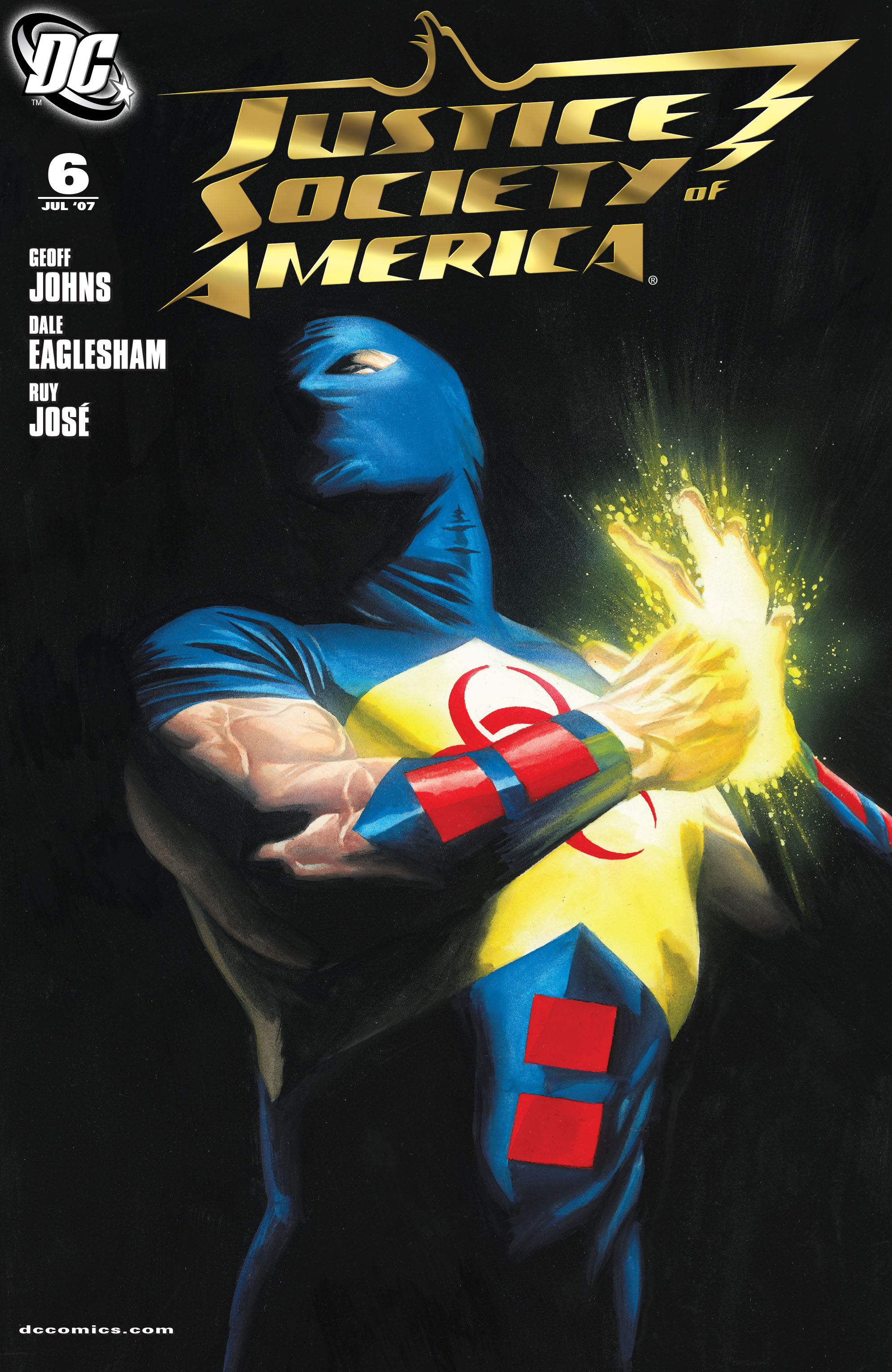Read online Justice Society of America (2007) comic -  Issue #6 - 1