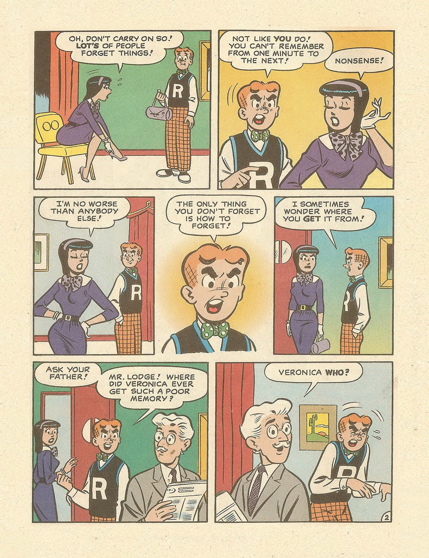 Read online Betty and Veronica Digest Magazine comic -  Issue #81 - 21