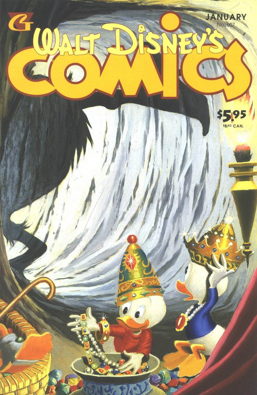 Read online Walt Disney's Comics and Stories comic -  Issue #607 - 1