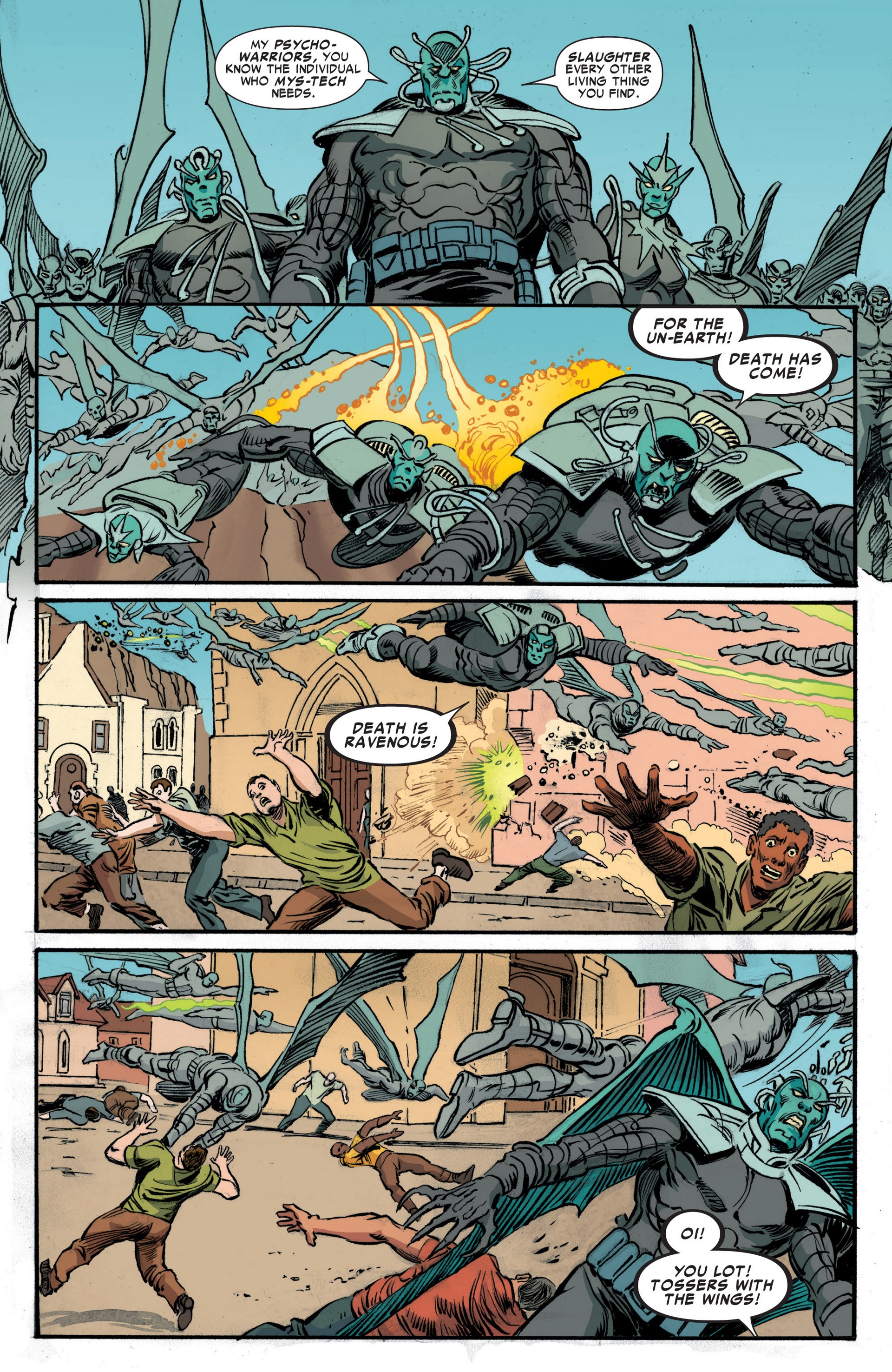 Read online Revolutionary War: Super Soldiers comic -  Issue # Full - 12