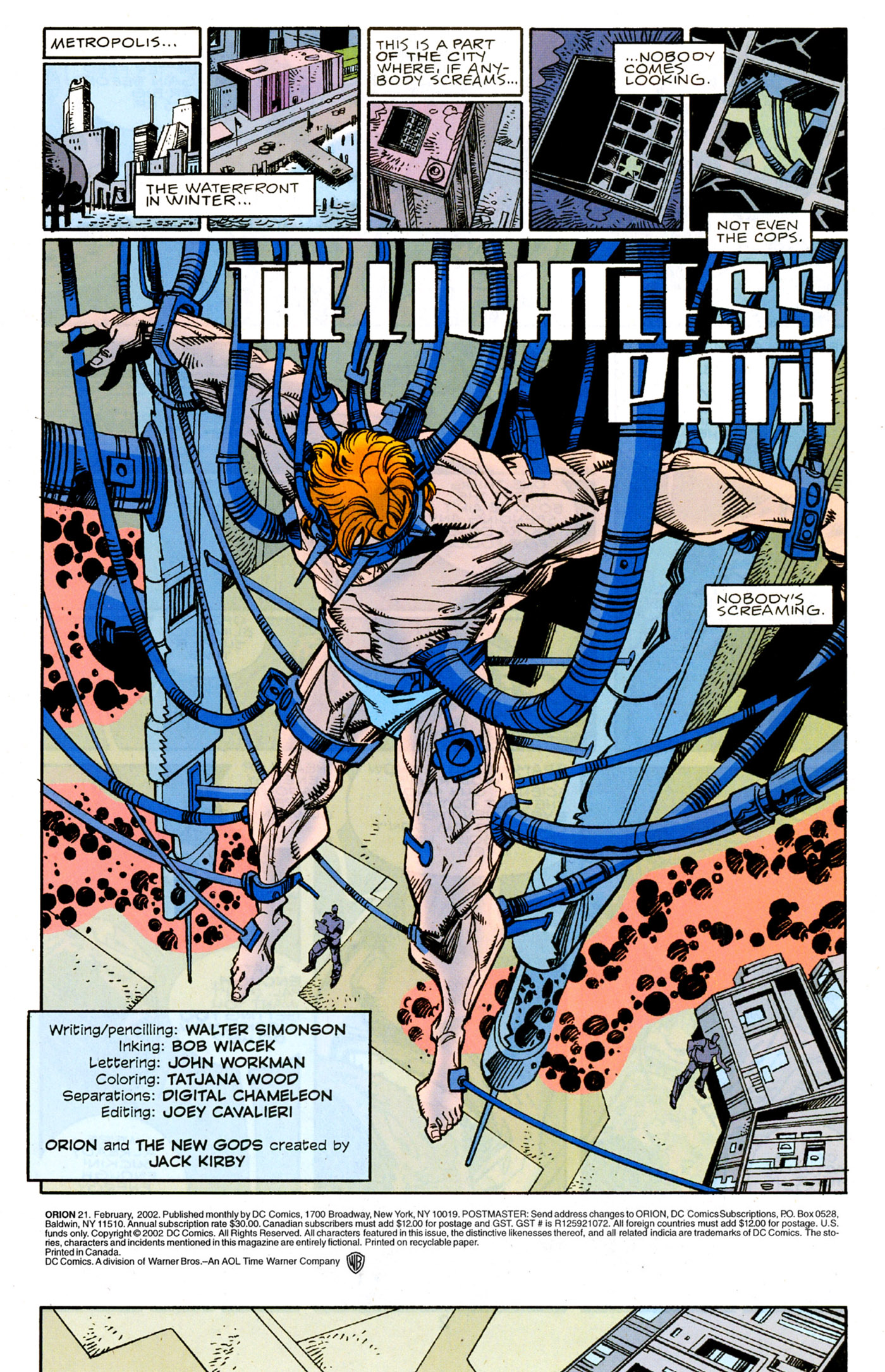 Read online Orion comic -  Issue #21 - 2