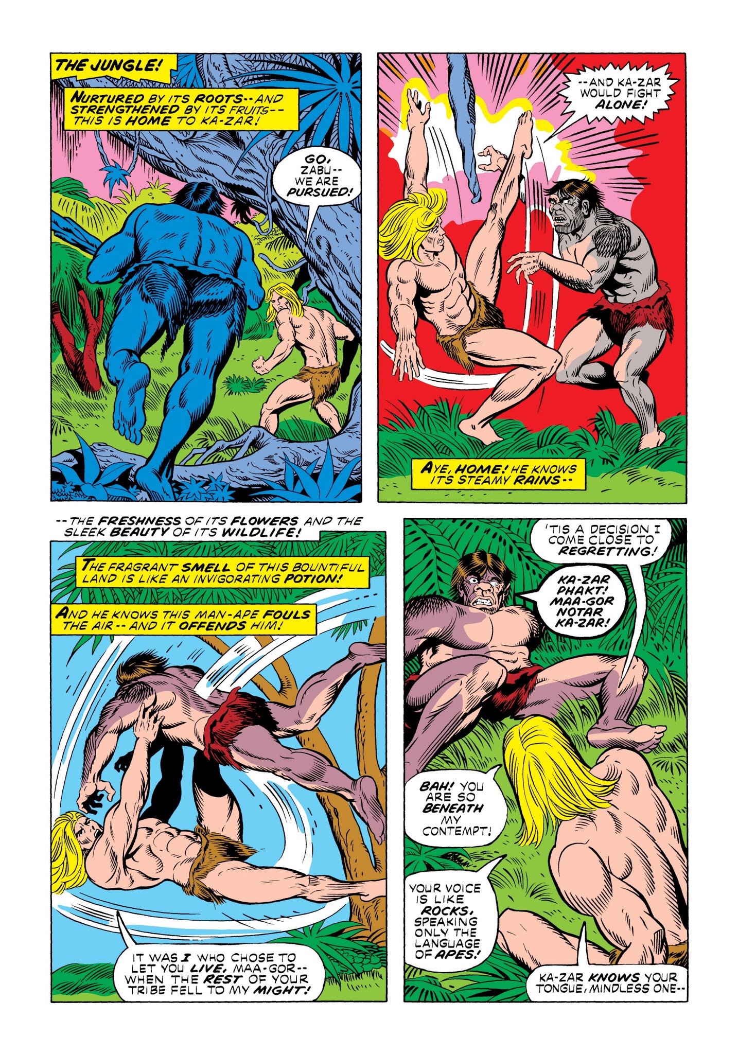 Read online Marvel Masterworks: Ka-Zar comic -  Issue # TPB 2 (Part 3) - 12