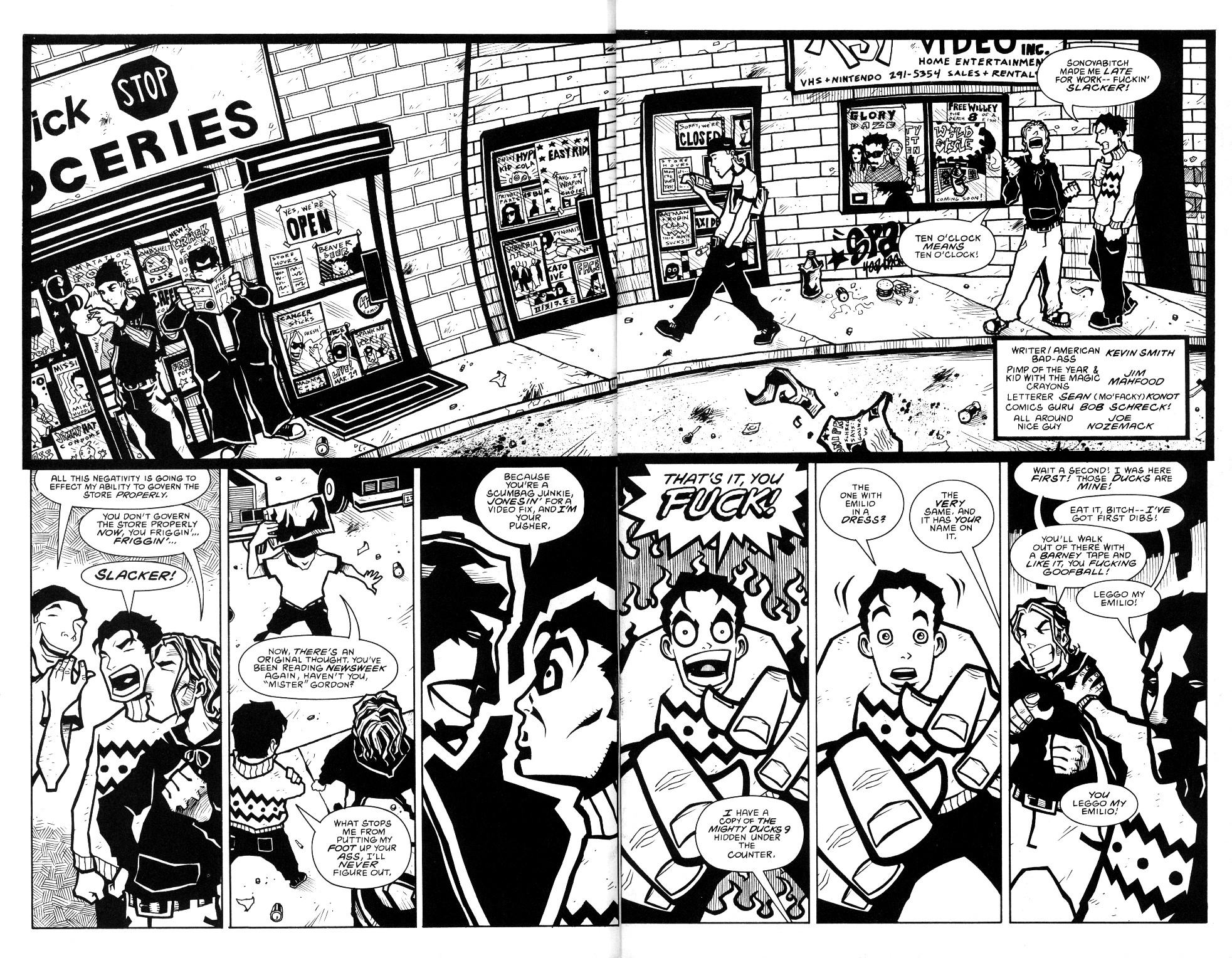 Read online Clerks: The Comic Book comic -  Issue # Full - 6