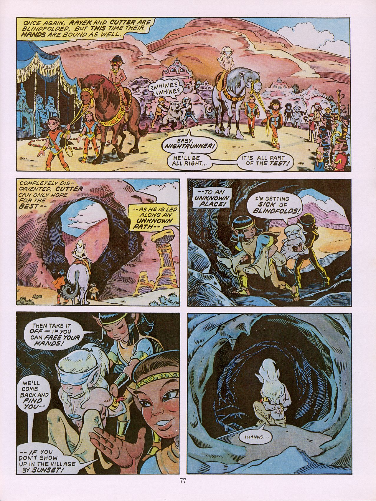 Read online ElfQuest (Starblaze Edition) comic -  Issue # TPB 1 - 85