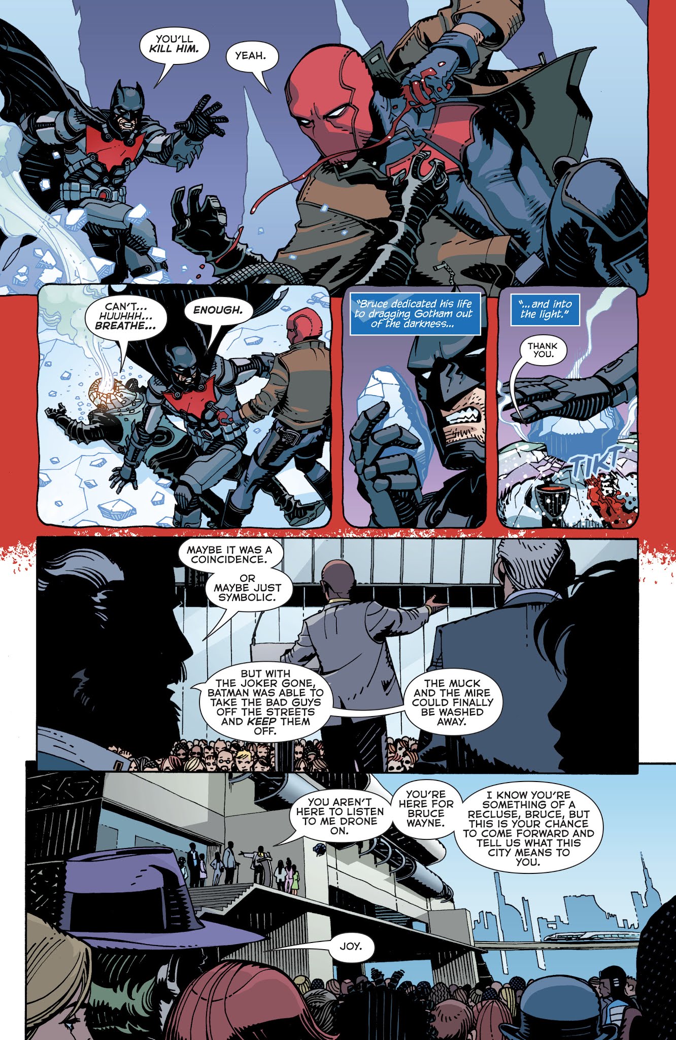 Read online Batman Beyond (2016) comic -  Issue #25 - 23