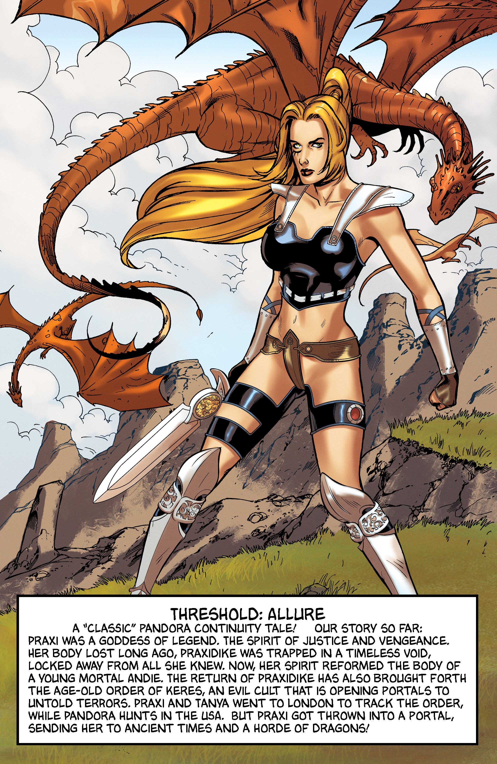 Read online Threshold:Allure comic -  Issue #2 - 4