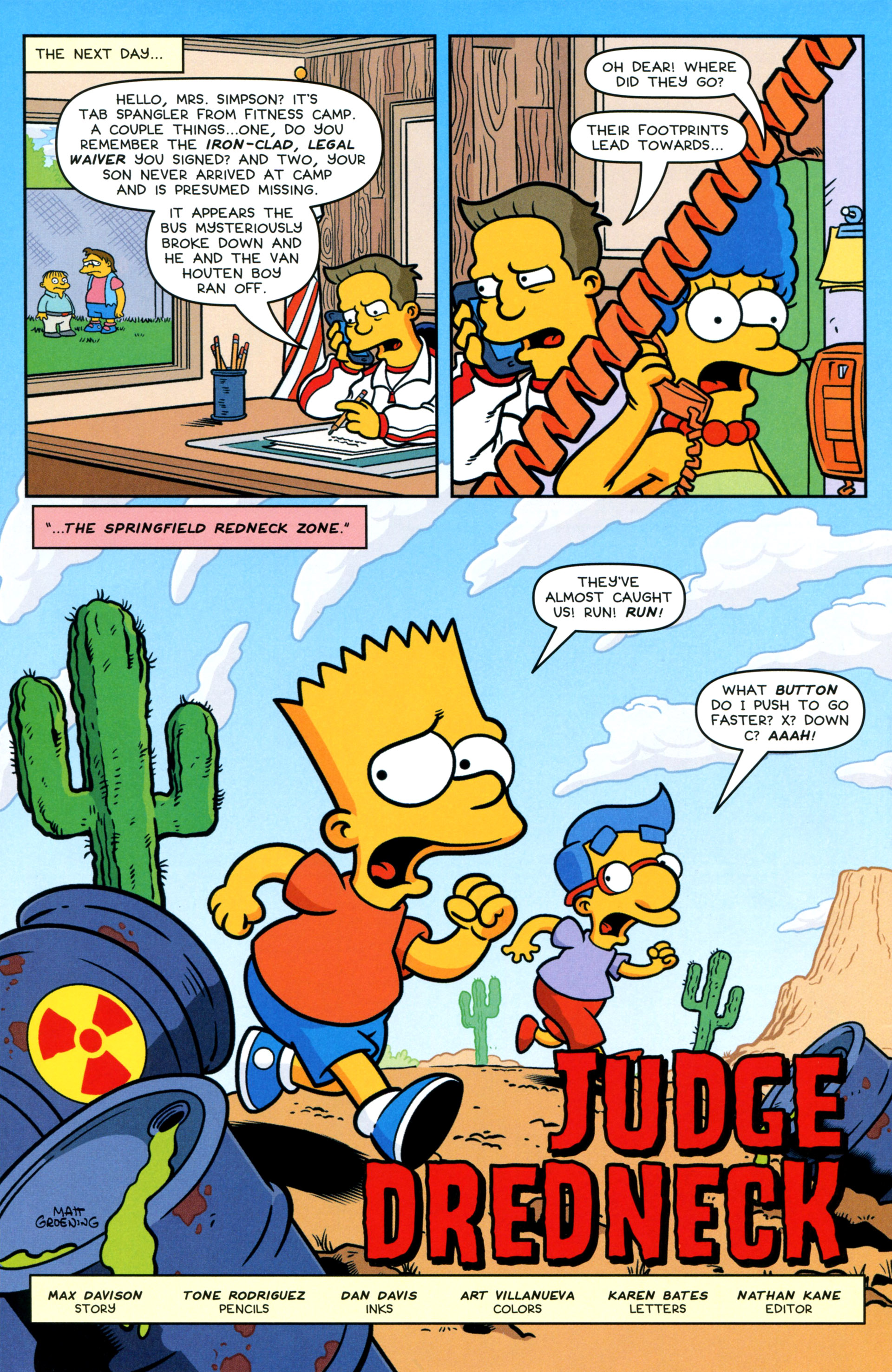 Read online The Simpsons Summer Shindig comic -  Issue #7 - 38