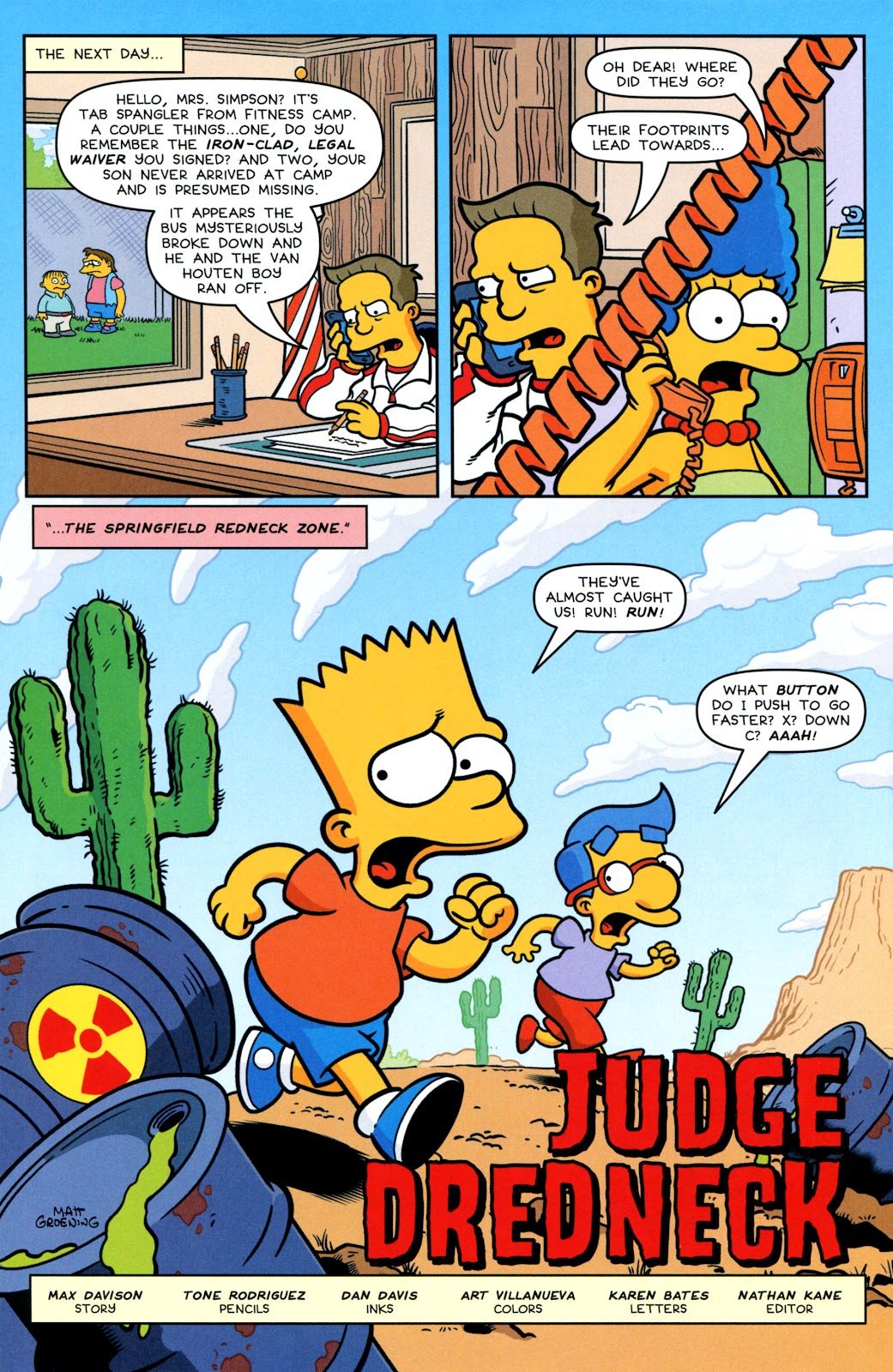 The Simpsons Summer Shindig issue 7 - Page 38