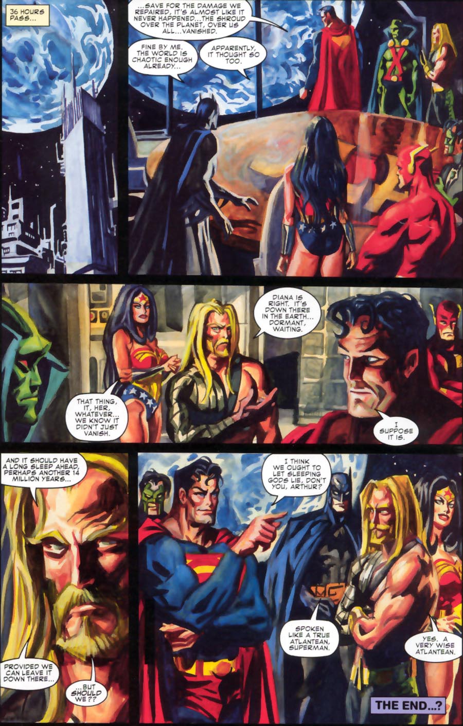 Read online JLA: Seven Caskets comic -  Issue # Full - 50