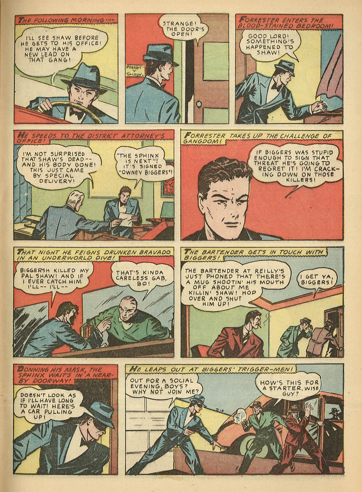 Read online Exciting Comics comic -  Issue #8 - 55