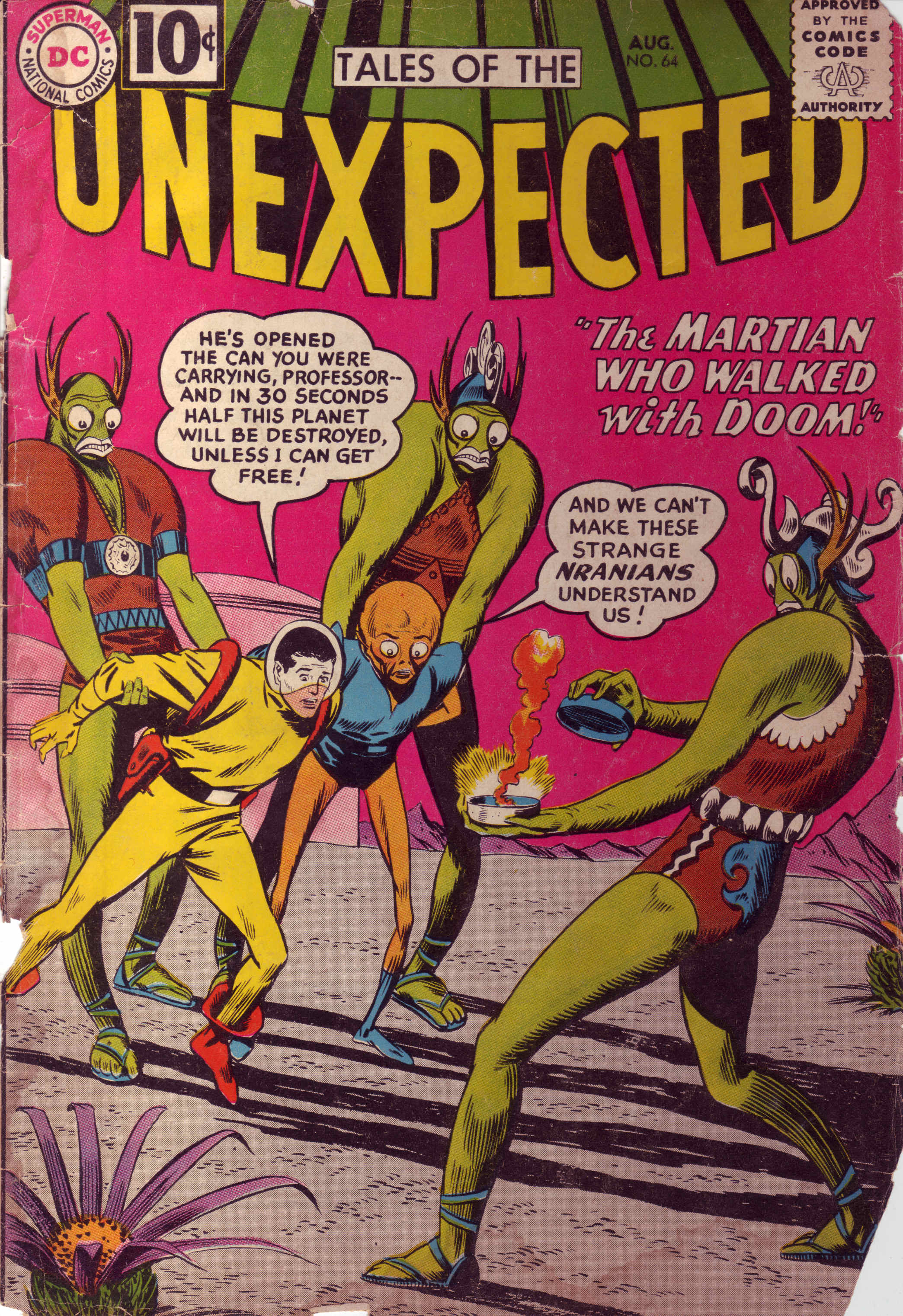 Read online Tales of the Unexpected comic -  Issue #64 - 1