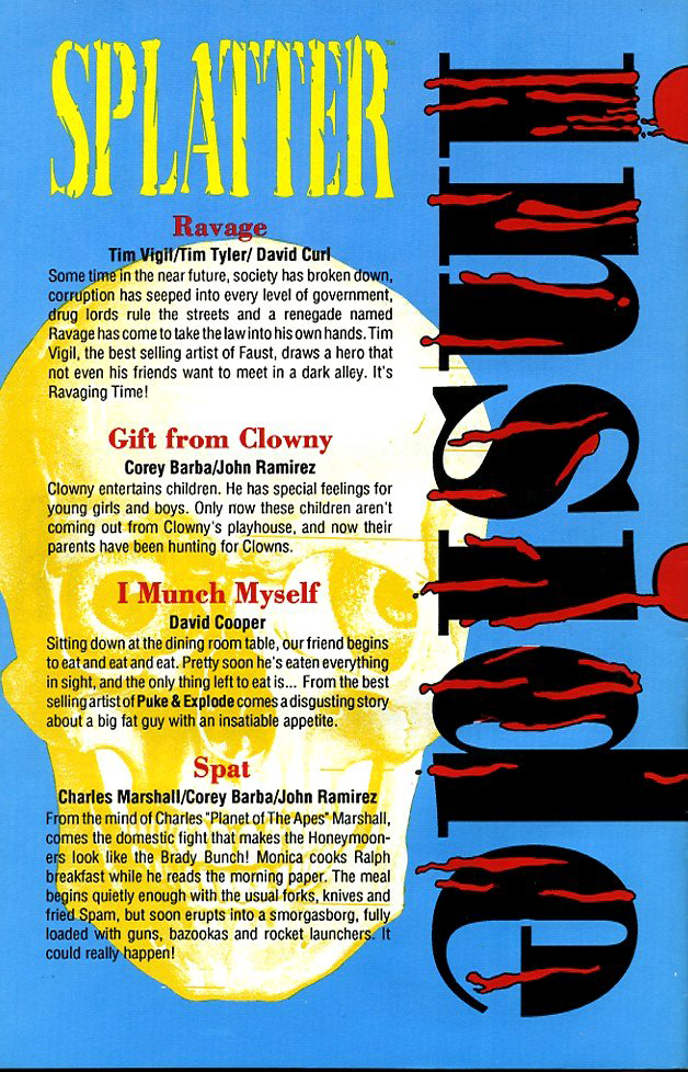 Read online Splatter comic -  Issue #2 - 36