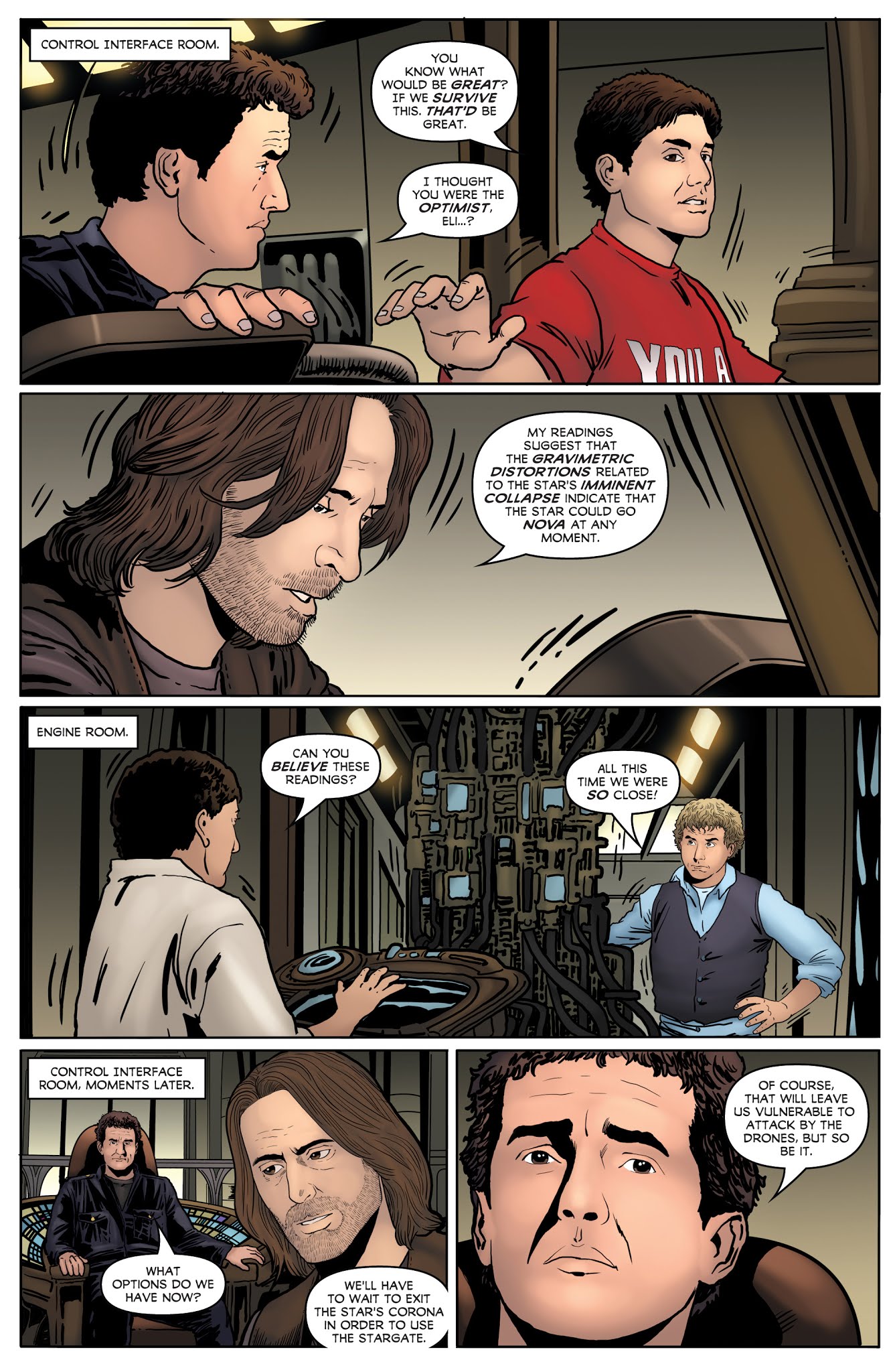 Read online Stargate Universe: Back To Destiny comic -  Issue #6 - 4
