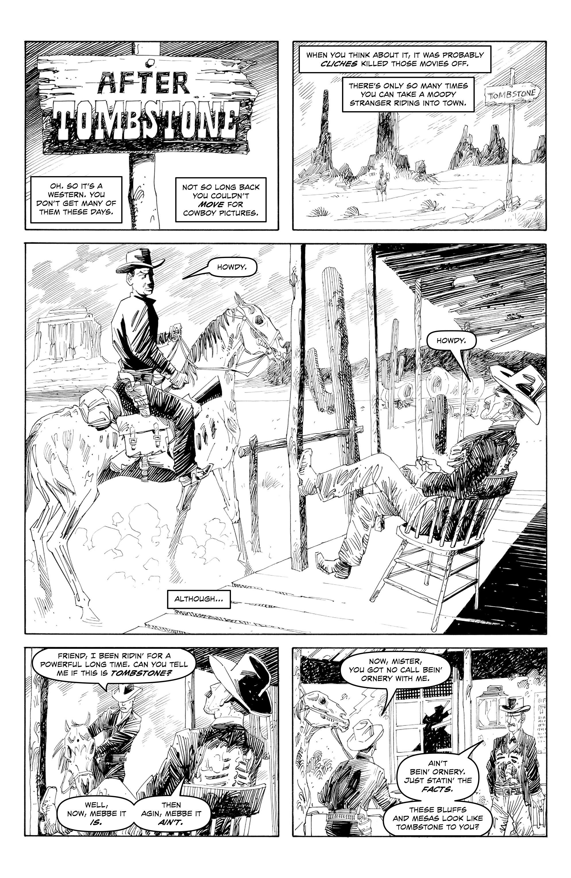 Read online Alan Moore's Cinema Purgatorio comic -  Issue #7 - 6