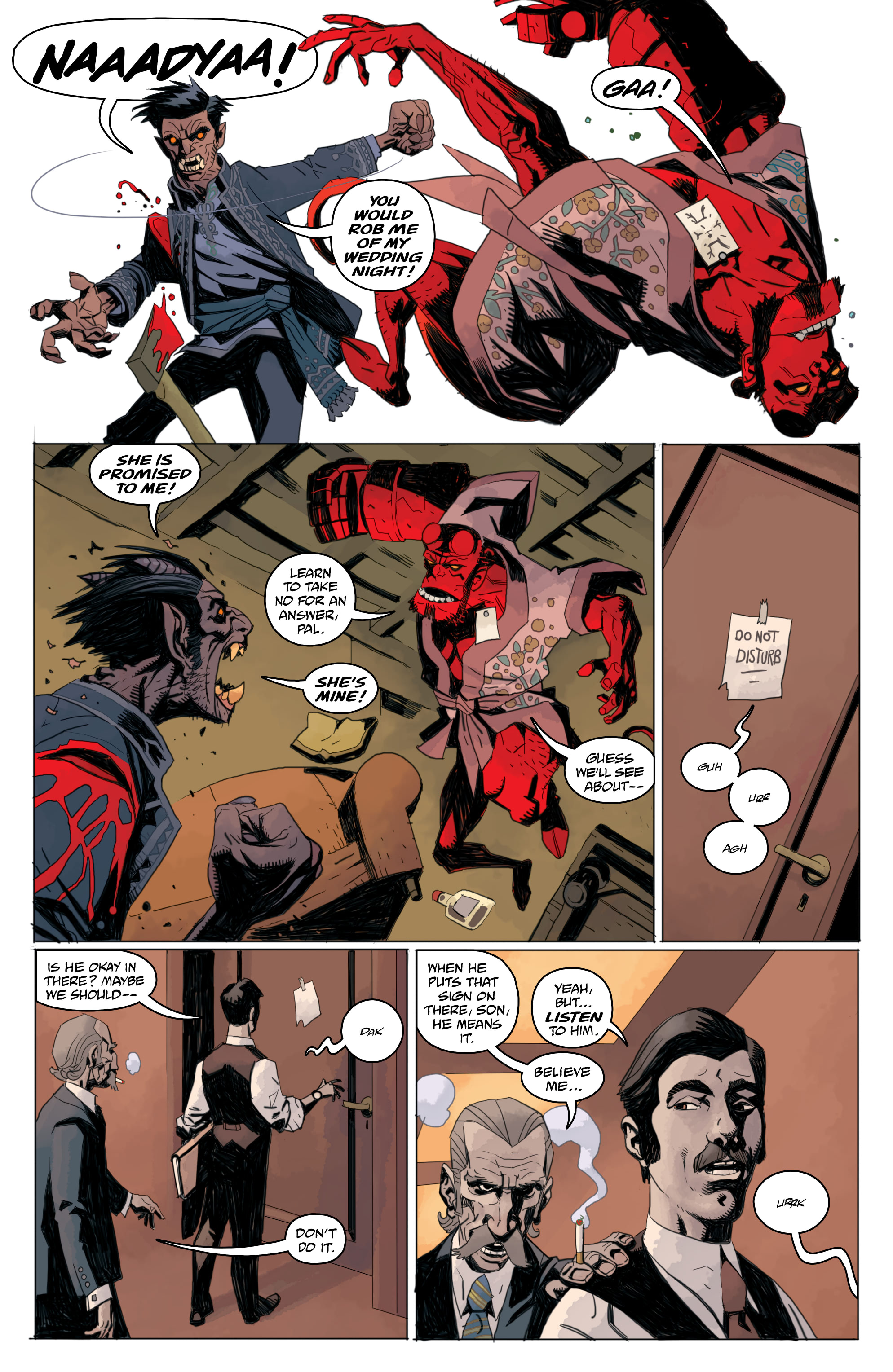 Read online Hellboy and the B.P.R.D.: Her Fatal Hour comic -  Issue # Full - 15