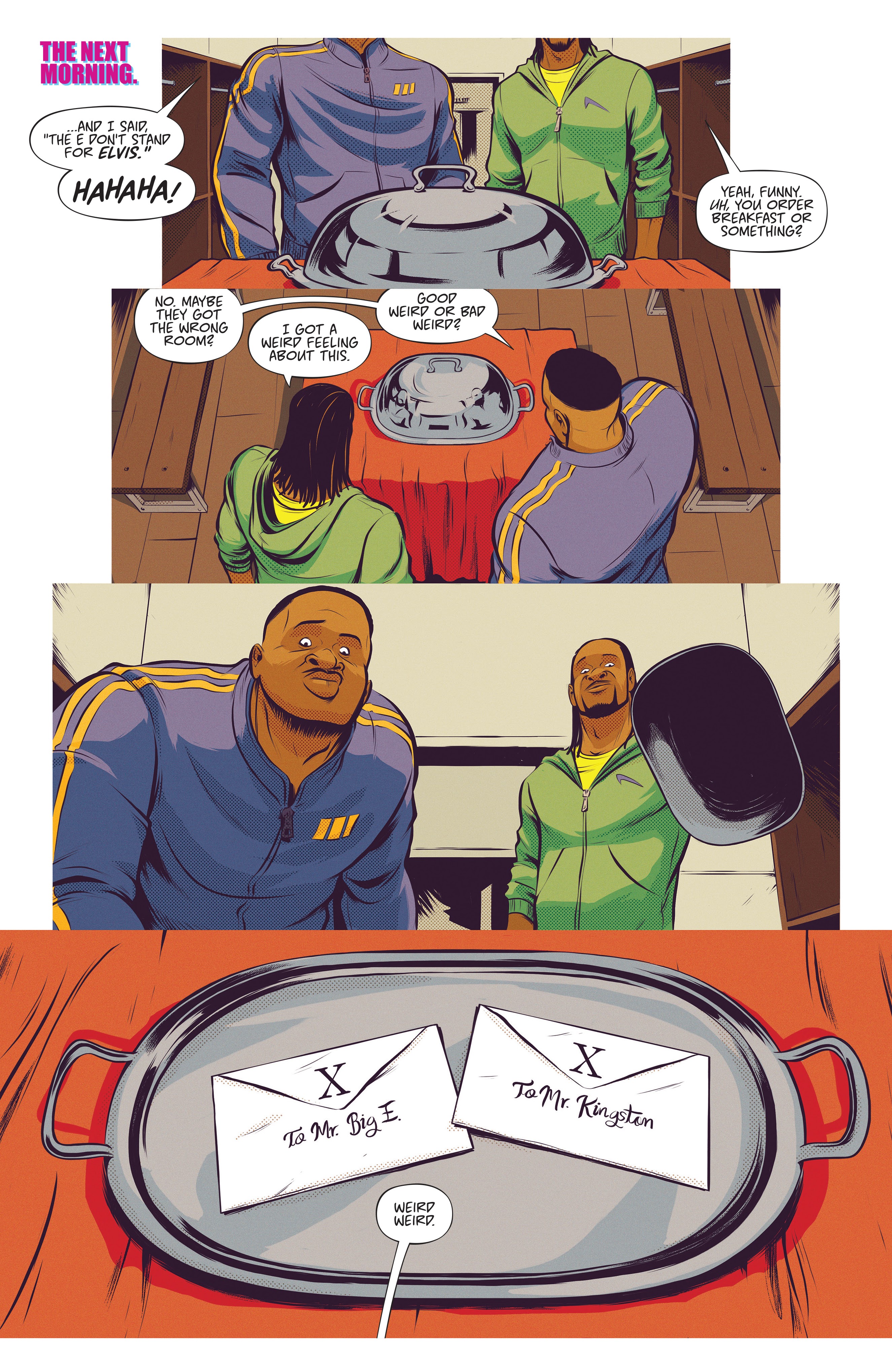 Read online WWE The New Day: Power of Positivity comic -  Issue #1 - 39