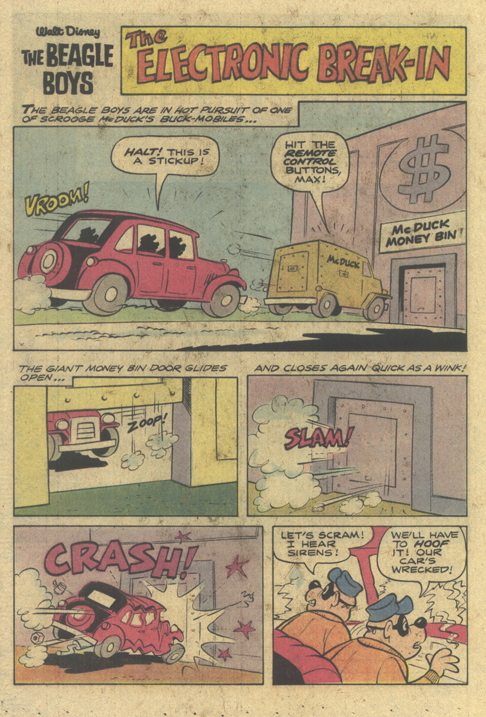 Read online Walt Disney THE BEAGLE BOYS comic -  Issue #39 - 20
